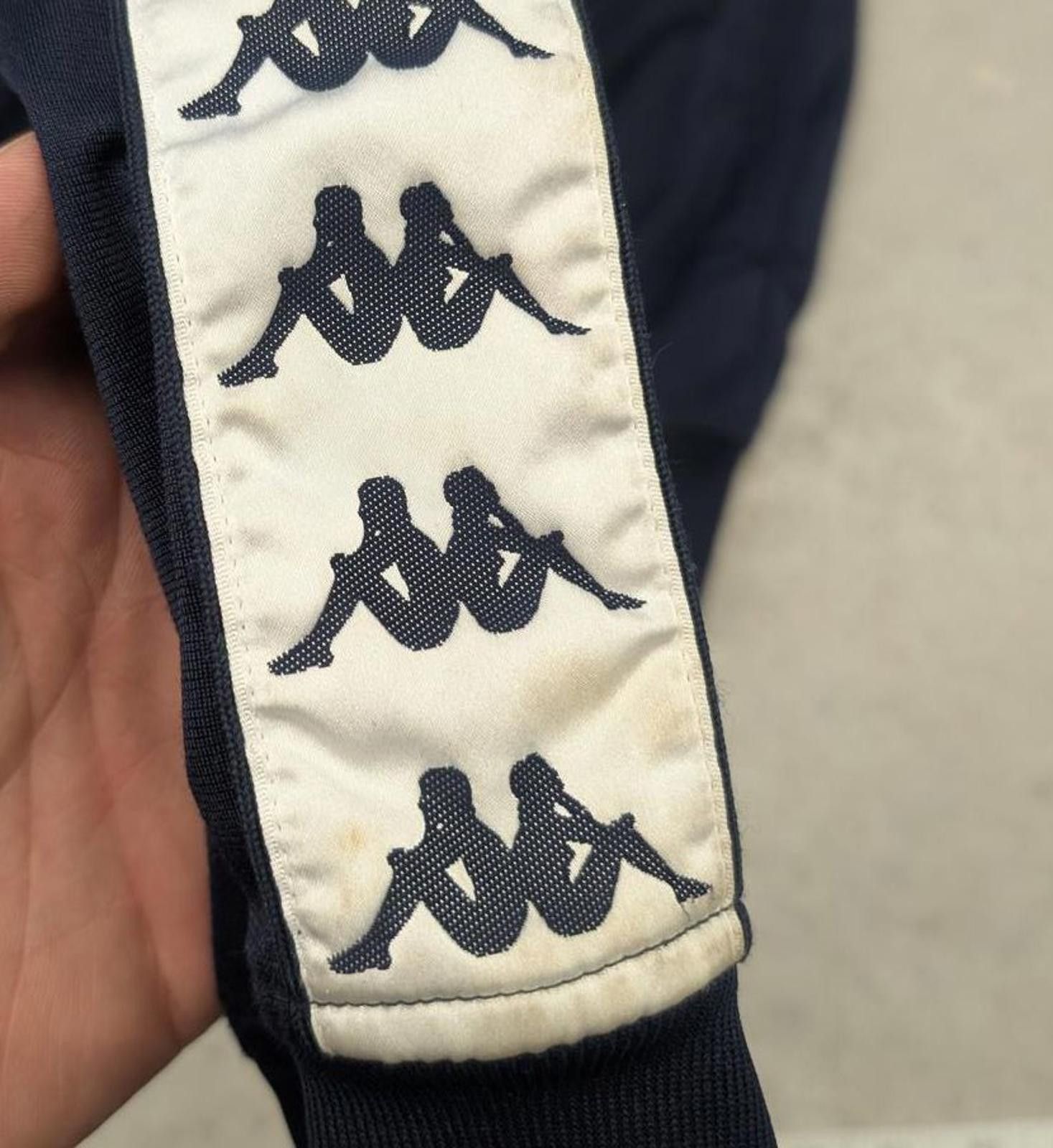 Kappa Vintage 90s Kappa Navy blue and White Essential Track Jacket Size US XL / EU 56 / 4 - 9 Thumbnail