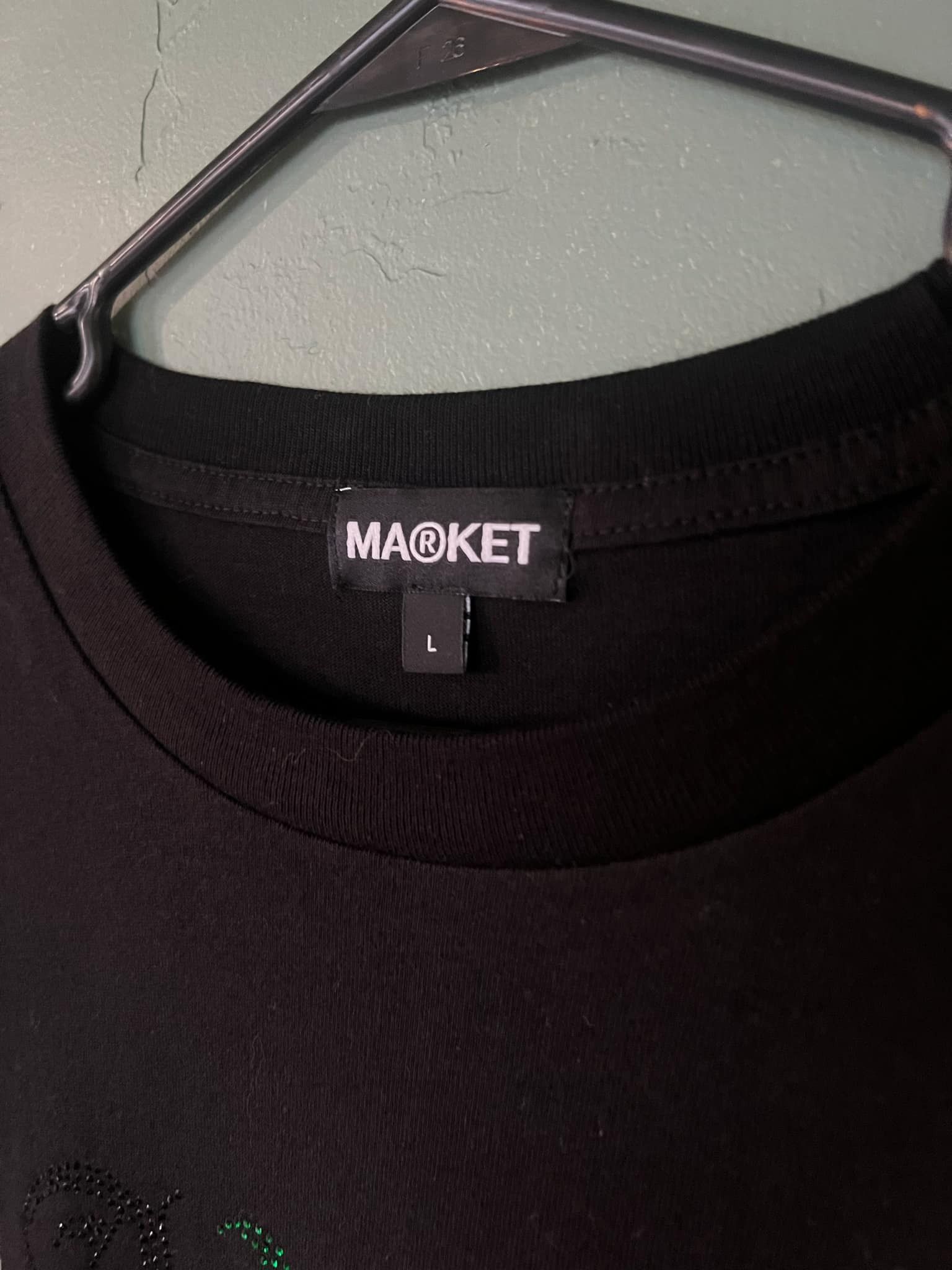 Market Market Bedazzled Logo Shirt Size US L / EU 52-54 / 3 - 3 Thumbnail