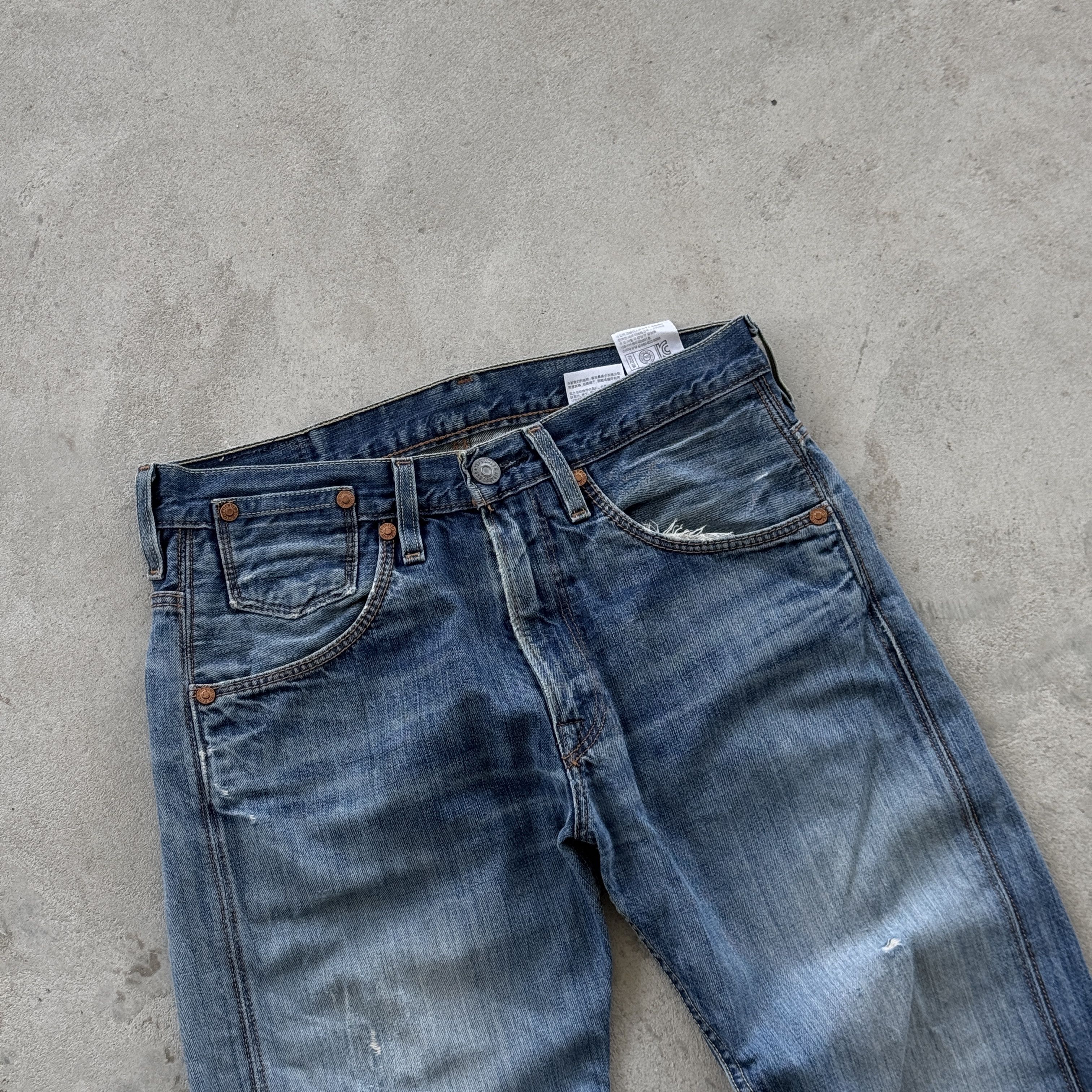 Levi's Levi's 505 Vintage Blue Denim Jeans W30 L34 Straight Leg Size US 30 / EU 46 - 5 Thumbnail