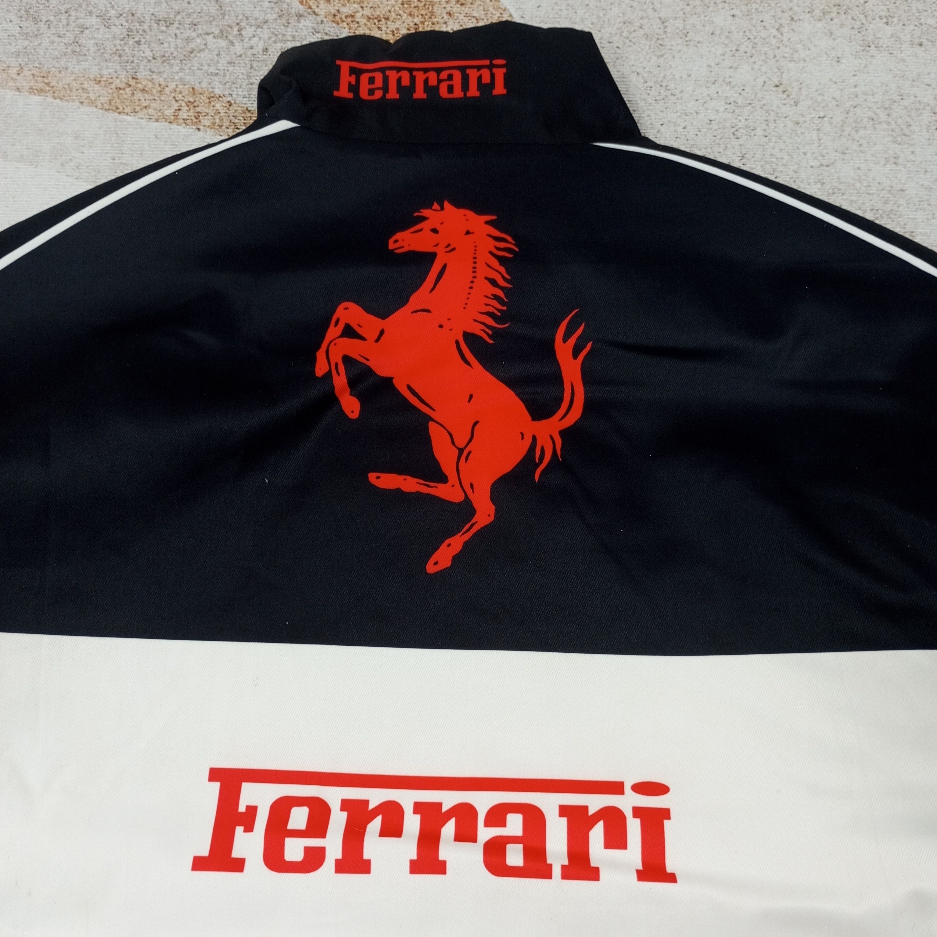 Vintage Ferrari Motorsports Jacket c229n20 Size US L / EU 52-54 / 3 - 4 Thumbnail