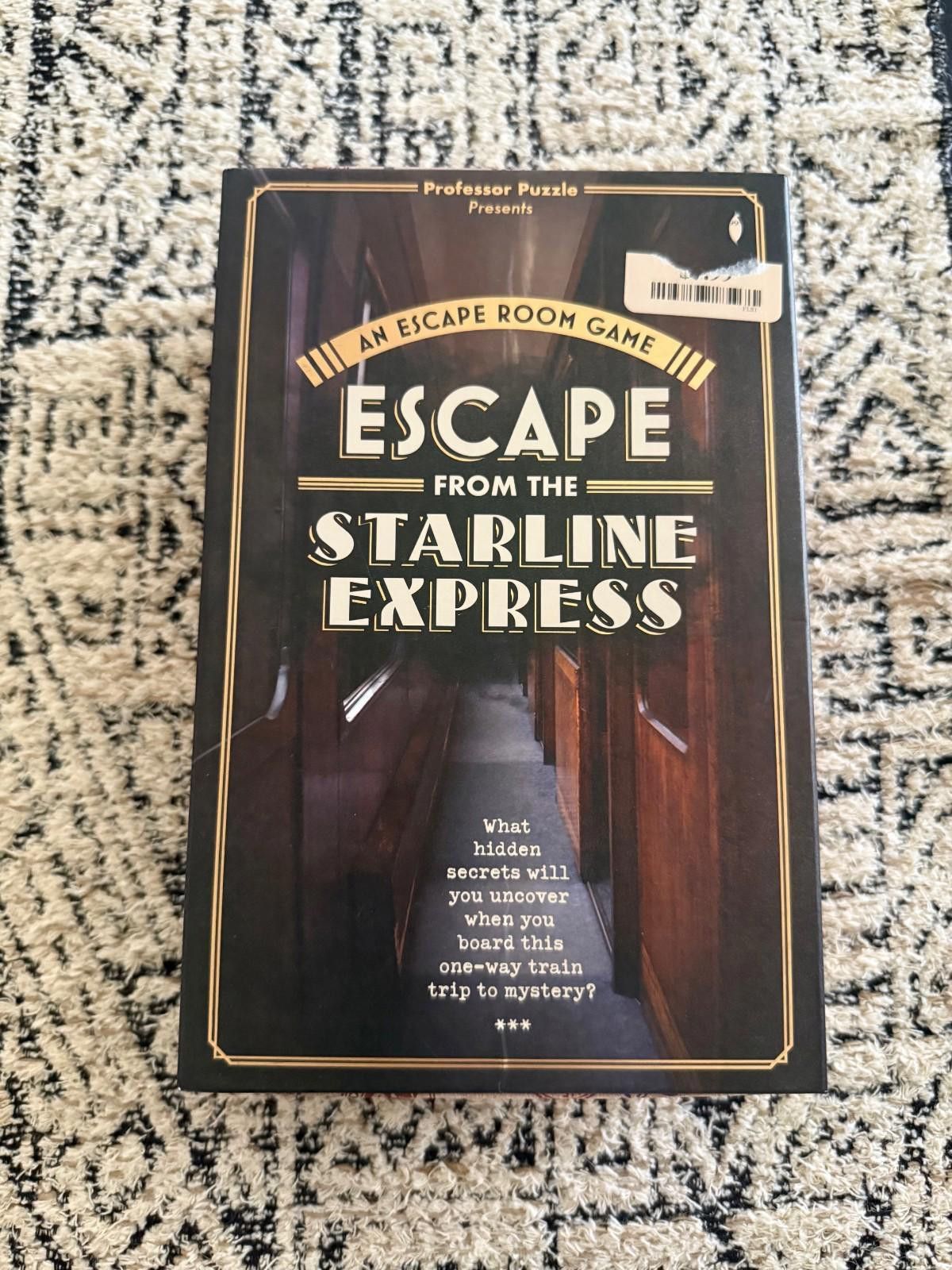Other "Escape From The Starline Express" Game, Escape Room Game Size ONE SIZE - 1 Thumbnail