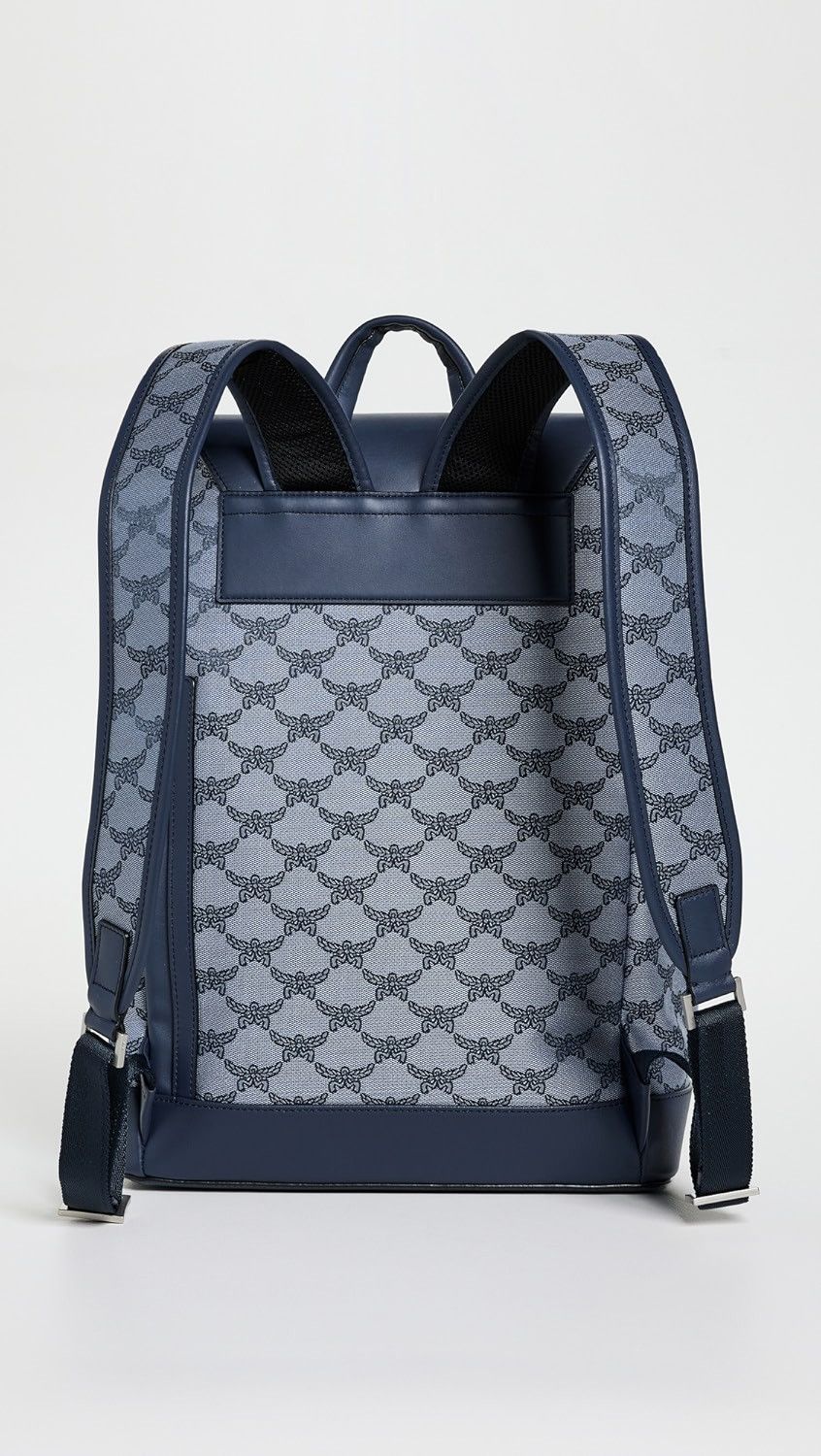 MCM o1mt1gz1224 Size: OS / Medium Backpack in Indigo Size ONE SIZE - 3 Thumbnail