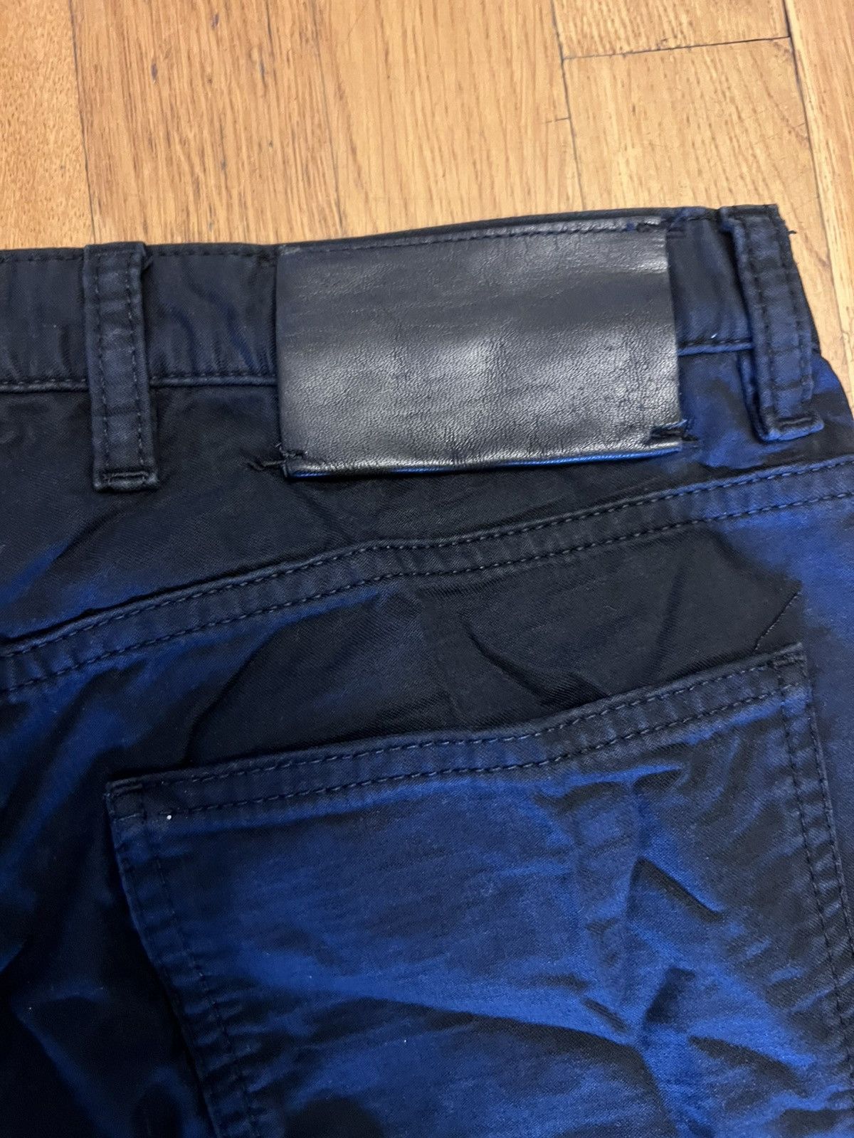 Lanvin Lavin dark navy trousers 5 pocket size 30 Size US 30 / EU 46 - 5 Thumbnail