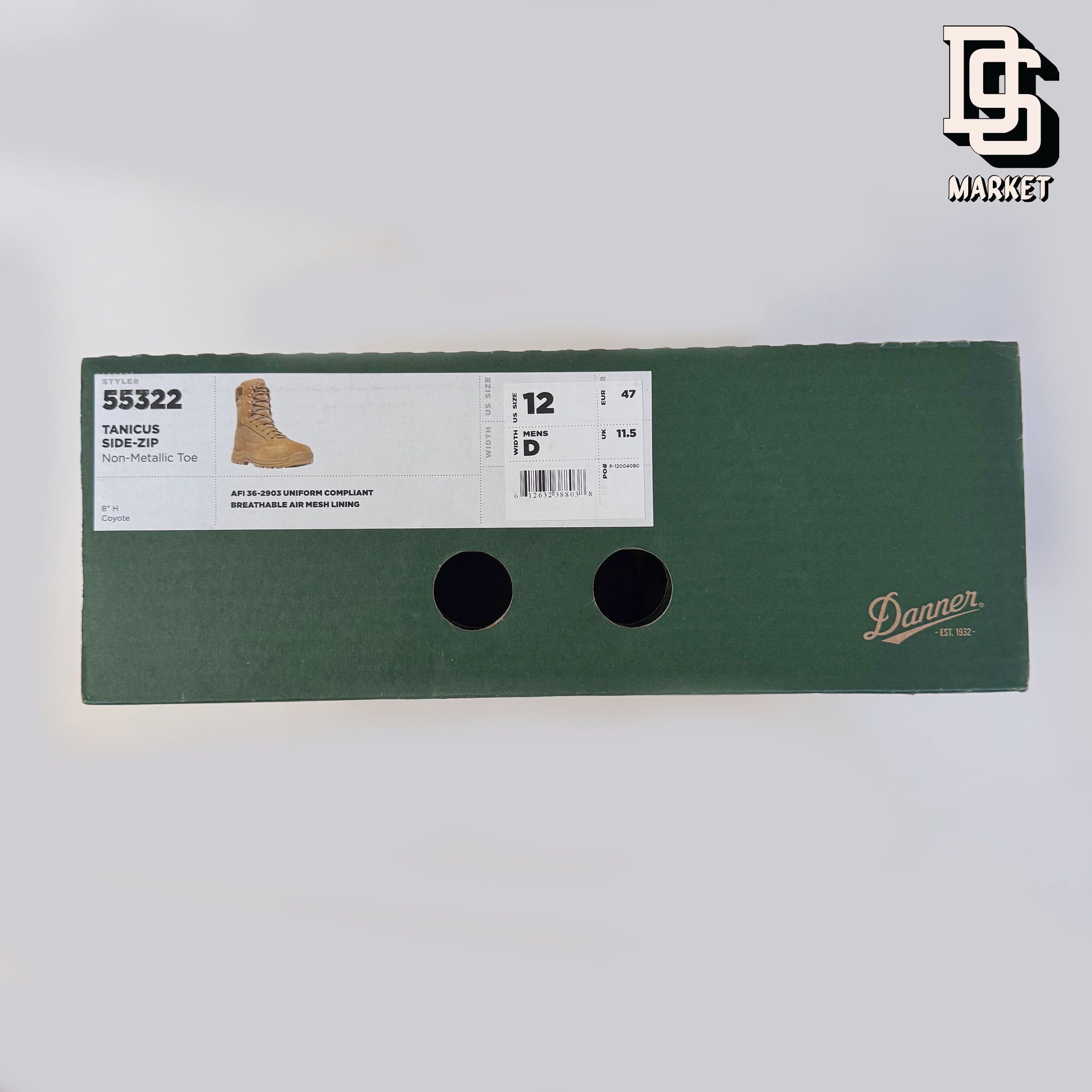 Danner CUS SIDE-ZIP 8" BOOTS BOOT COYOTE US 12 Size US 12 / EU 45 - 7 Thumbnail