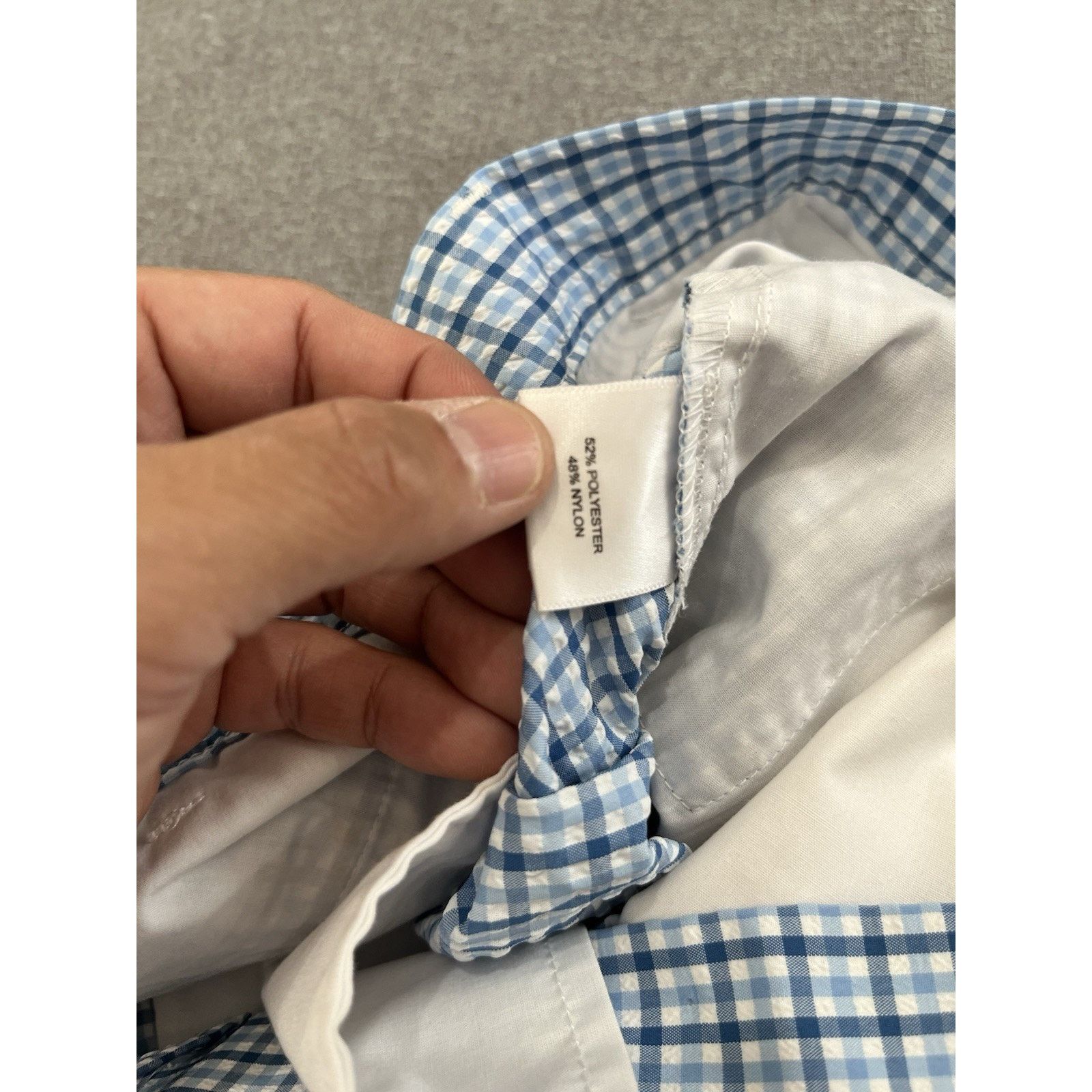 Peter Millar Peter Millar Shorts Mens 42 Blue Seersucker Crown Sport Golf Size US 42 / EU 58 - 4 Thumbnail