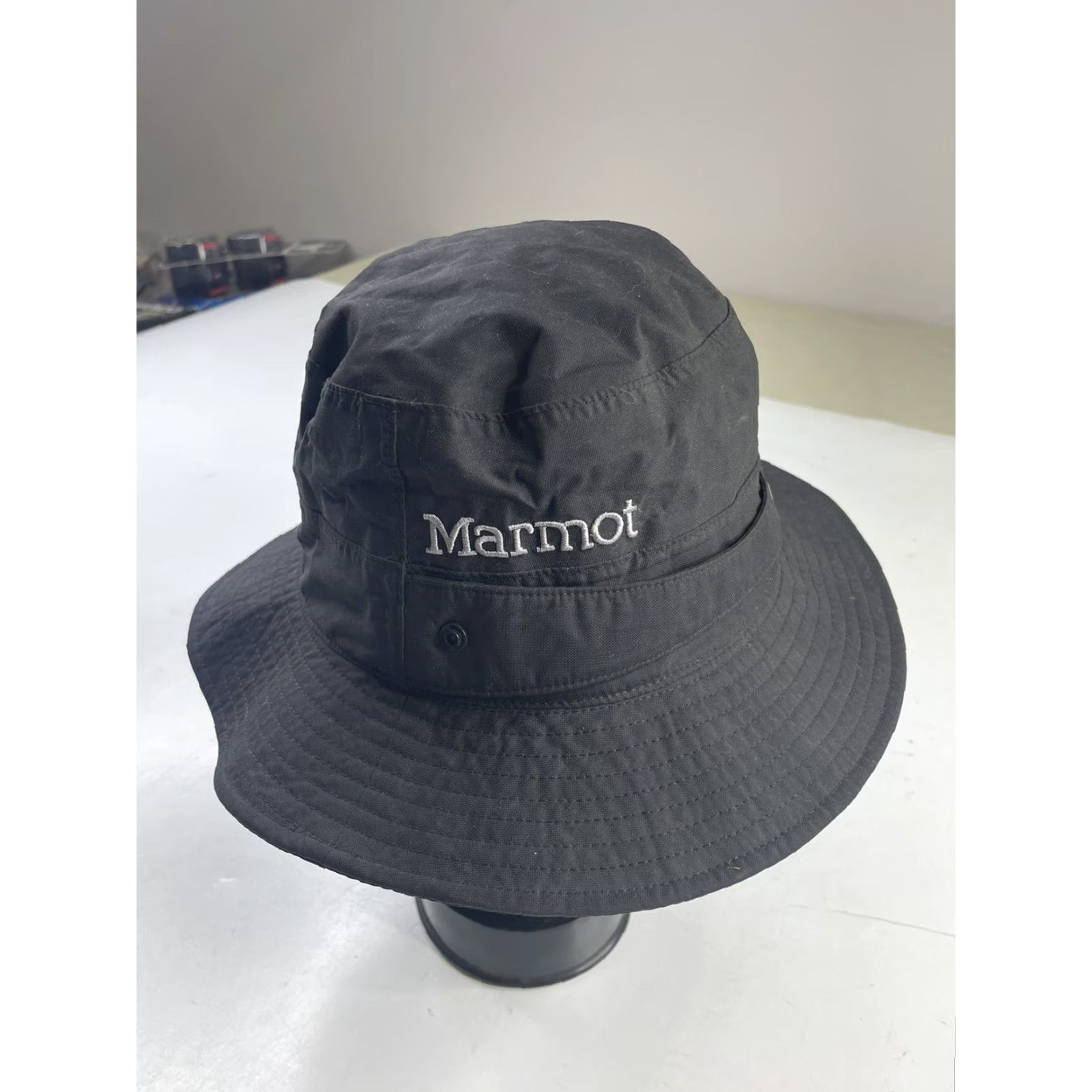 Marmot Marmot Bucket Hat Nylon Breathable Adult Size S/M Black Rain Outerwear Size US S / EU 44-46 / 1 - 2 Thumbnail