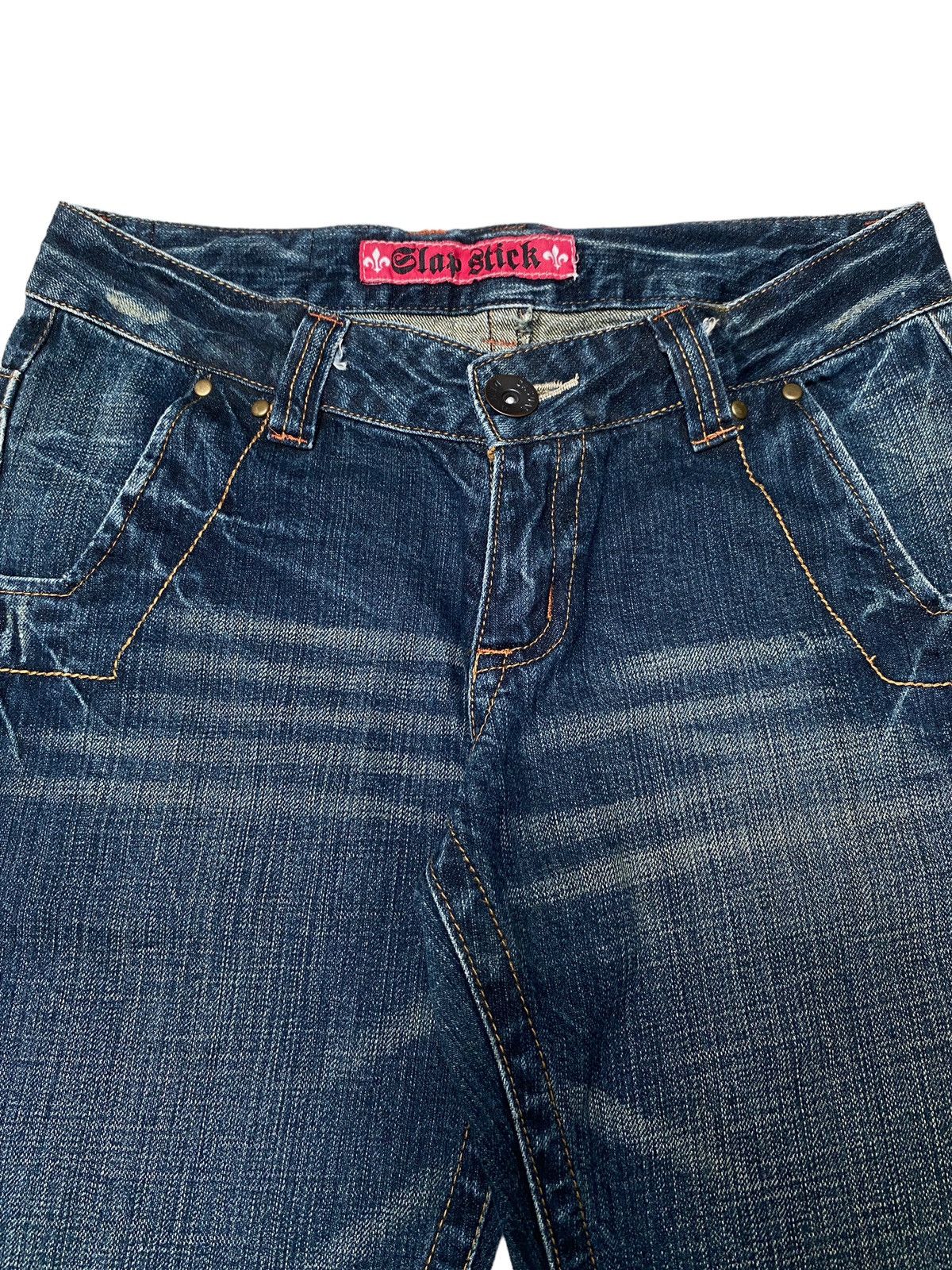 Japanese Brand × Vintage Vintage Japanese Brand Slap Stick Flared Jeans 1990s Size US 30 / EU 46 - 4 Thumbnail