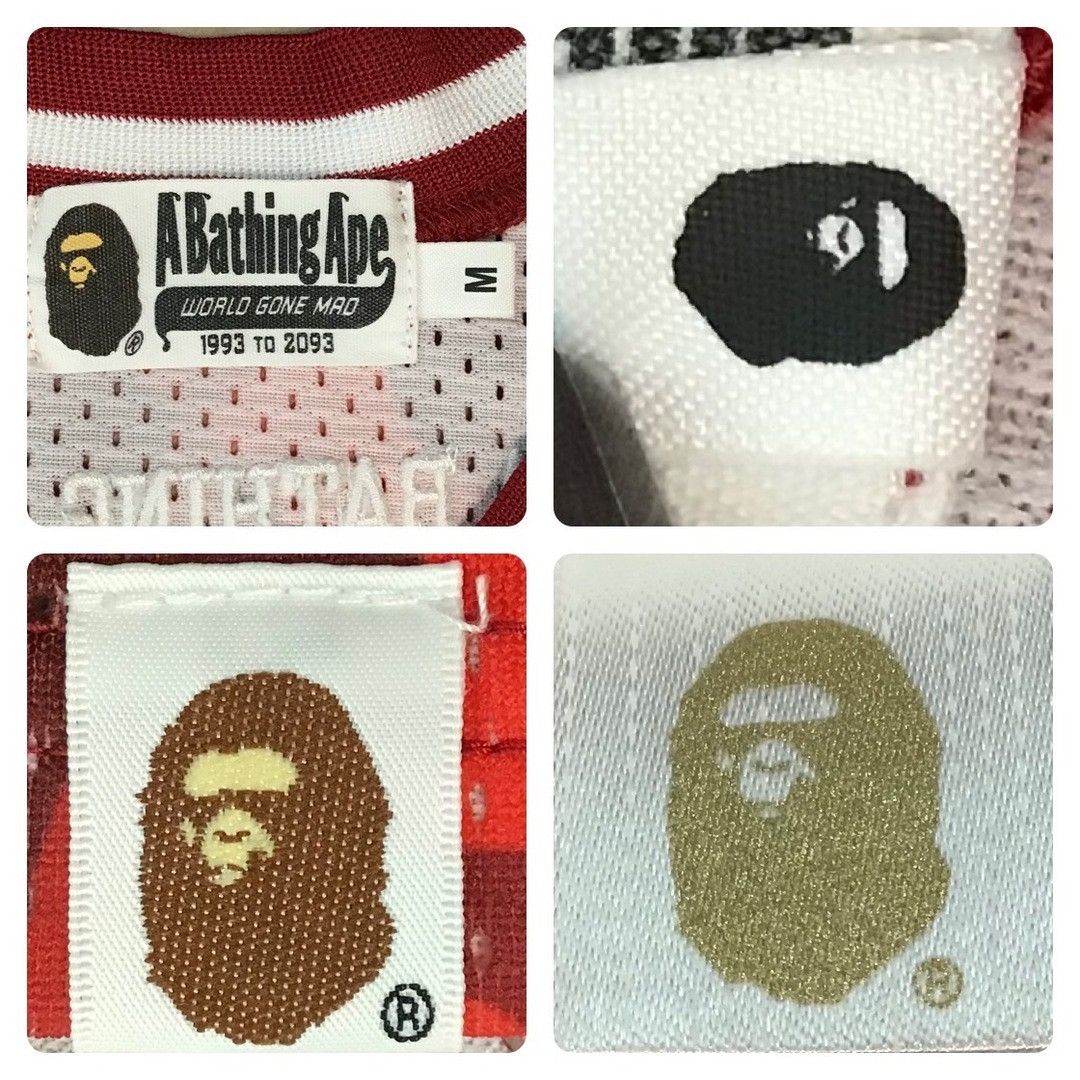 Bape BAPE Red camo basketball tank top a bathing ape Size US M / EU 48-50 / 2 - 6 Thumbnail