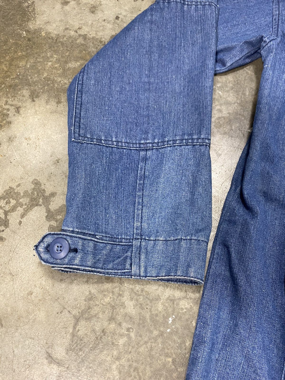 Japanese Brand A12 Rare - Baycrest Denim Chore Jacket Size US XL / EU 56 / 4 - 4 Thumbnail