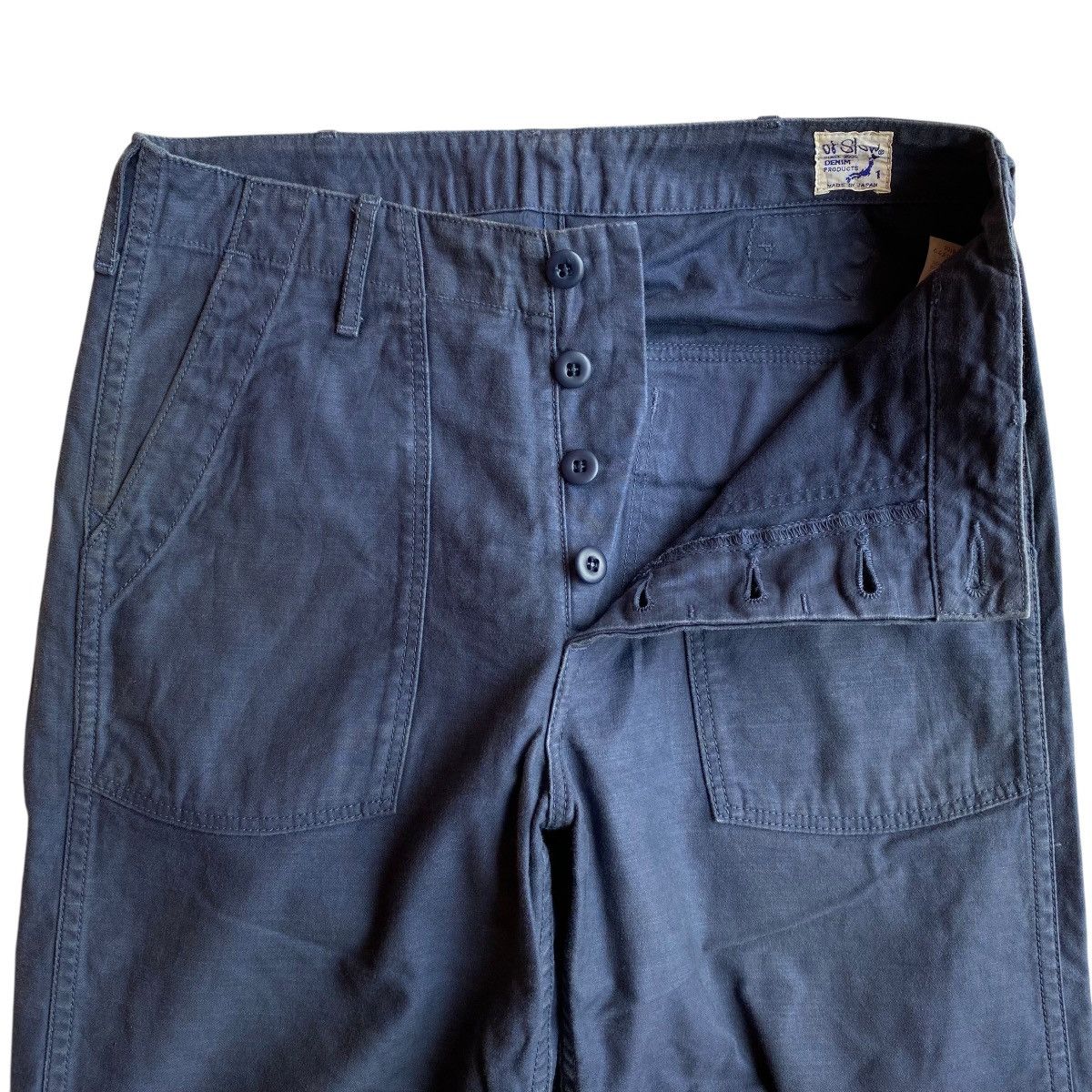 Japanese Brand × Orslow Orslow Chainsback Fatigue Work Pants Size US 30 / EU 46 - 5 Thumbnail