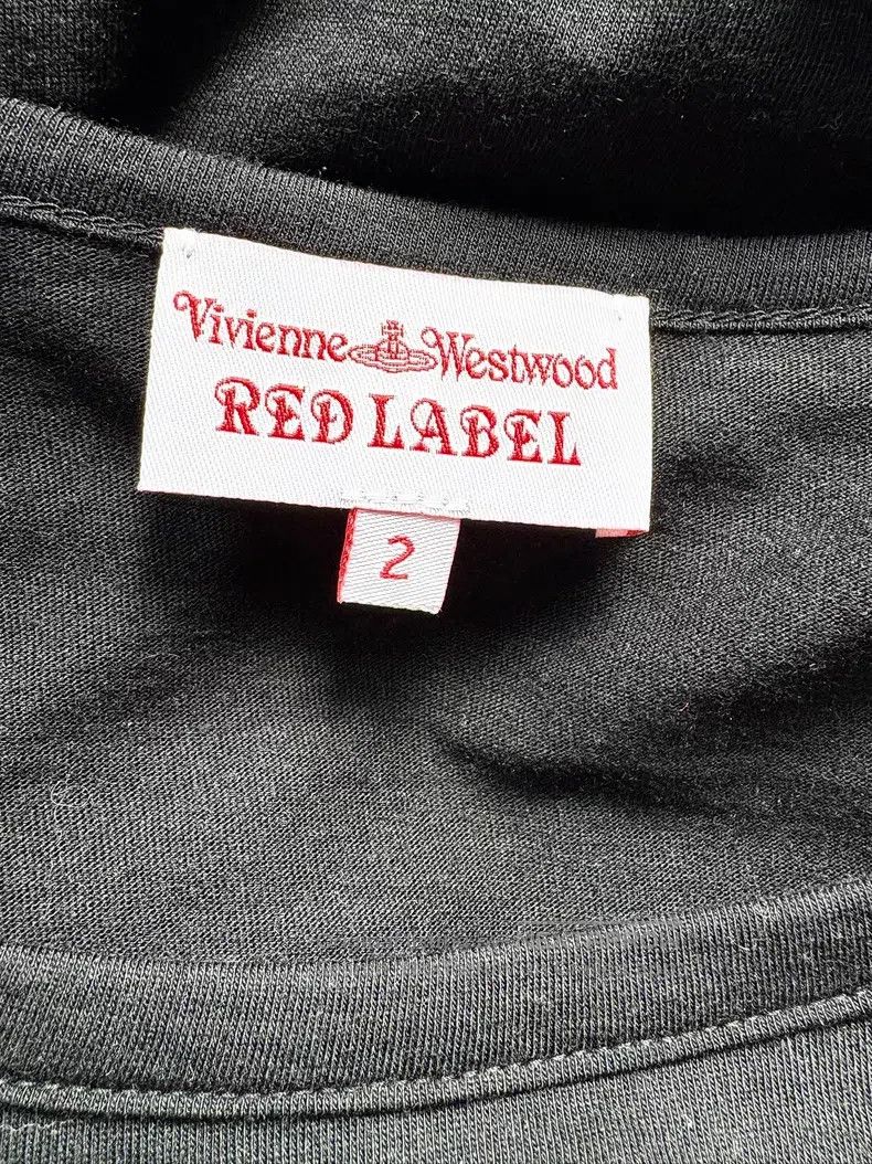 Vivienne Westwood Vivienne Westwood Black Love Heart Saturn Underwear Top T- Size M / US 6-8 / IT 42-44 - 6 Thumbnail