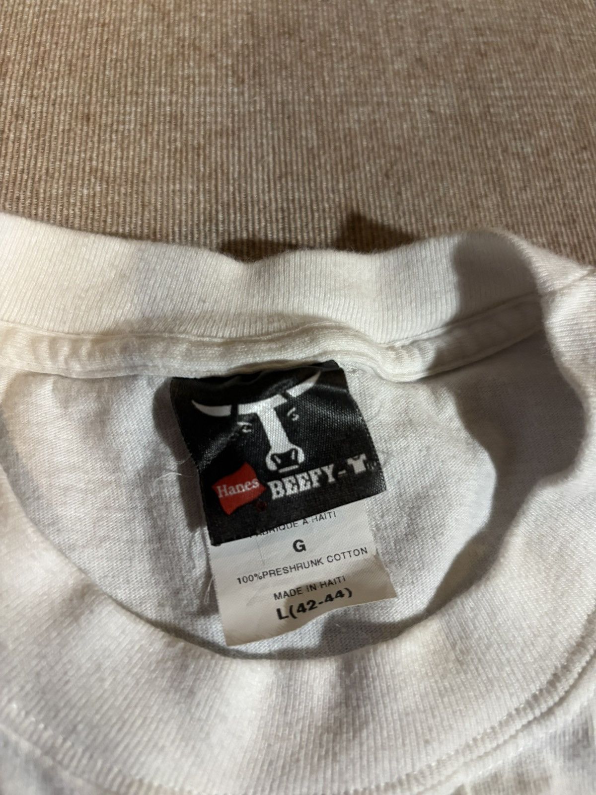 Hanes In-N-Out Burger California Tee – Size L – Hanes Beefy-T Size US L / EU 52-54 / 3 - 3 Thumbnail