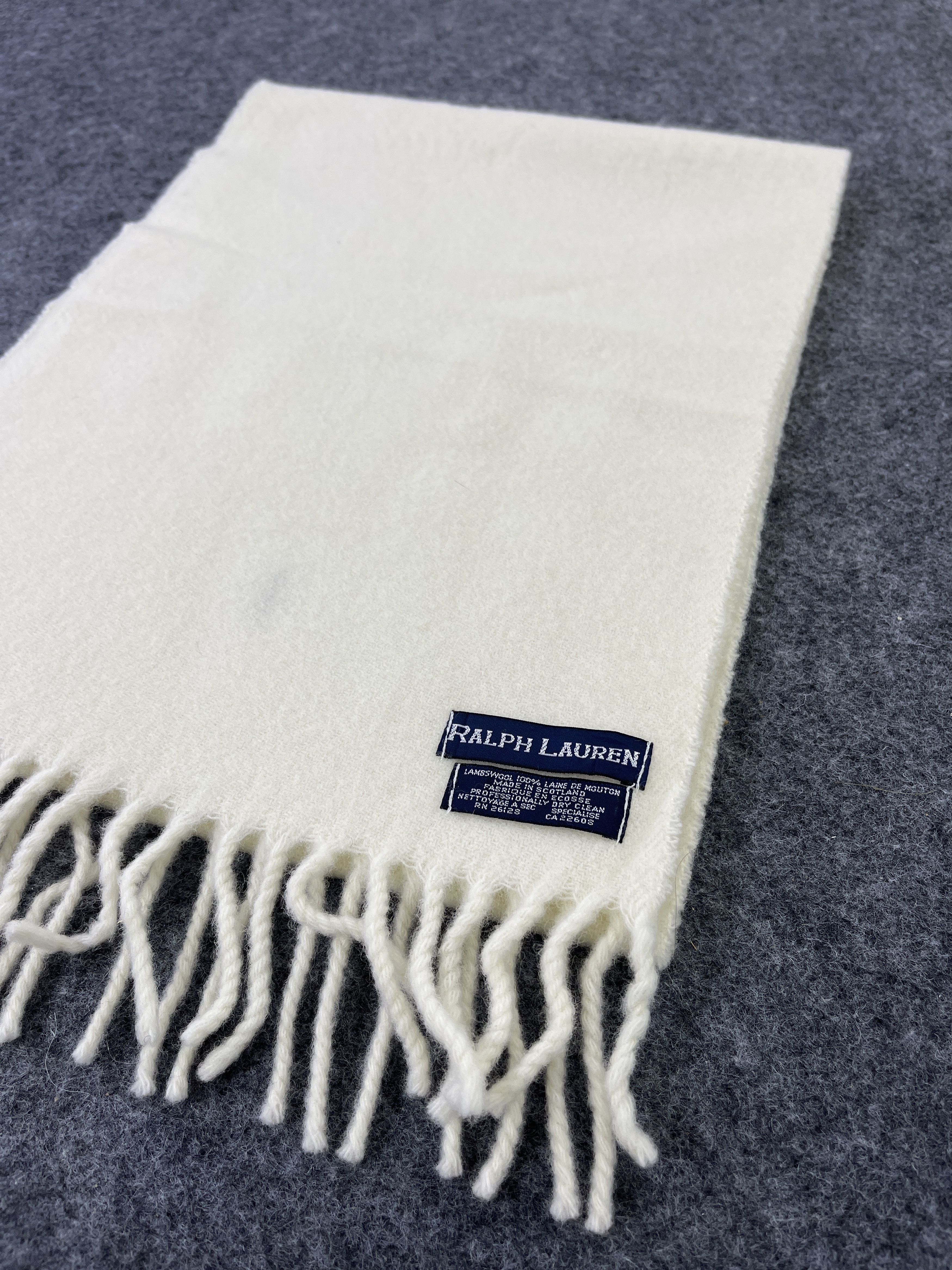 Ralph Lauren × Vintage Ralph Lauren Scarf / Muffler / Neckwear T047 Size ONE SIZE - 5 Thumbnail