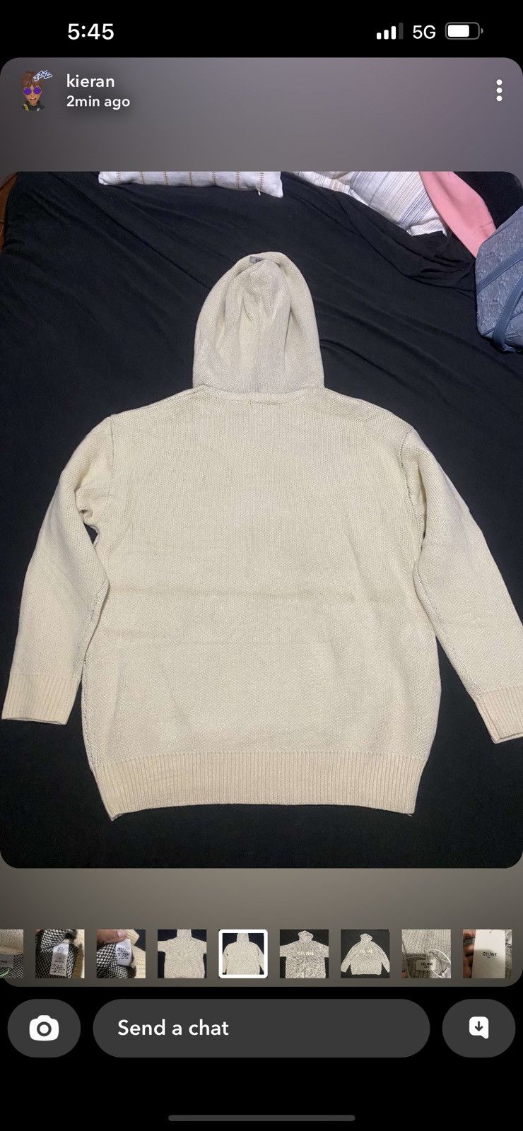 Celine Celine Hoodie Size US L / EU 52-54 / 3 - 3 Thumbnail
