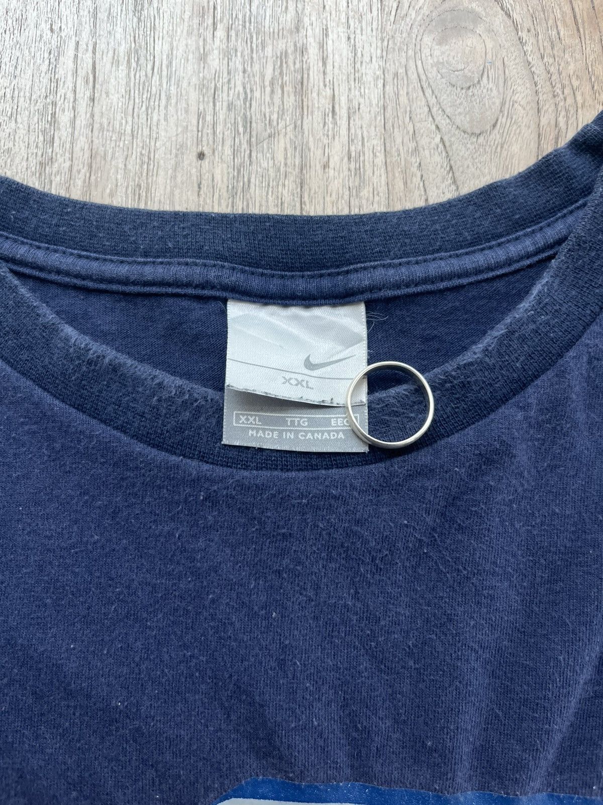 Nike × Vintage Vintage NIKE SWOOSH Center ( 2yk ) Collection 00’s T-shirt Size US XXL / EU 58 / 5 - 4 Thumbnail