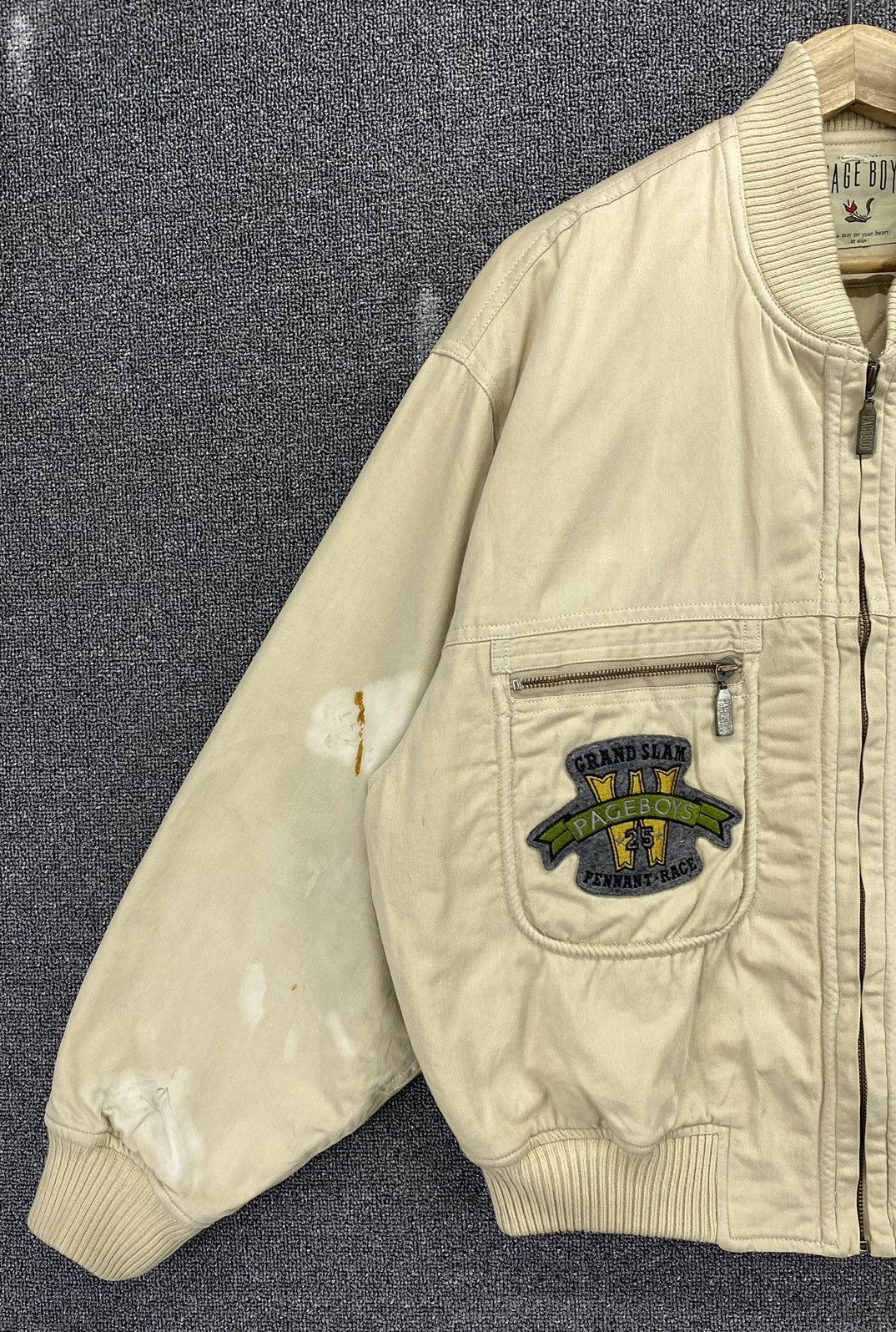 Japanese Brand Vintage Page Boy Patchwork Kapital Inspired Bomber Jacket Size M / US 6-8 / IT 42-44 - 4 Thumbnail