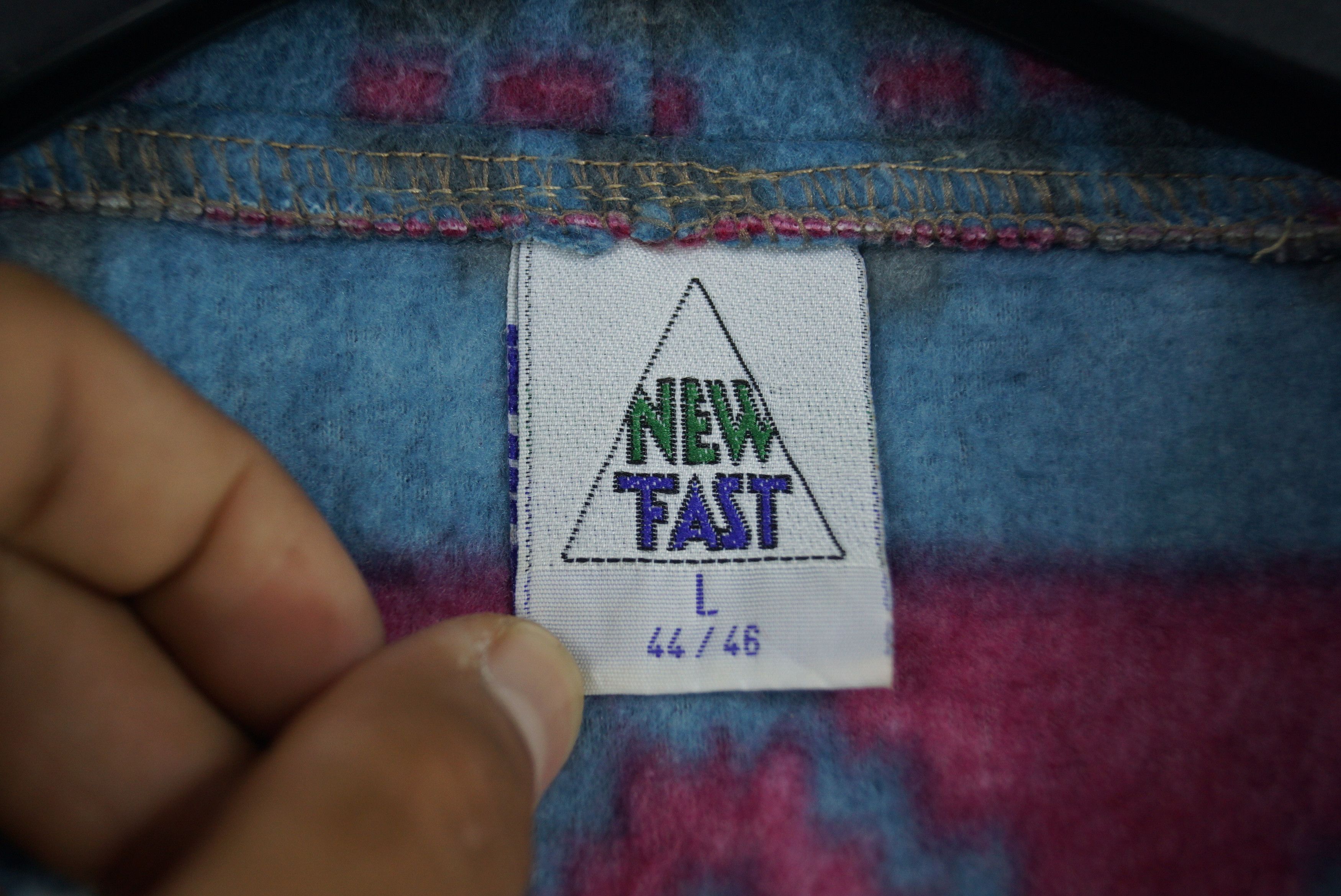 Vintage Vintage Fleece New Fast Nice Design Size US L / EU 52-54 / 3 - 2 Thumbnail