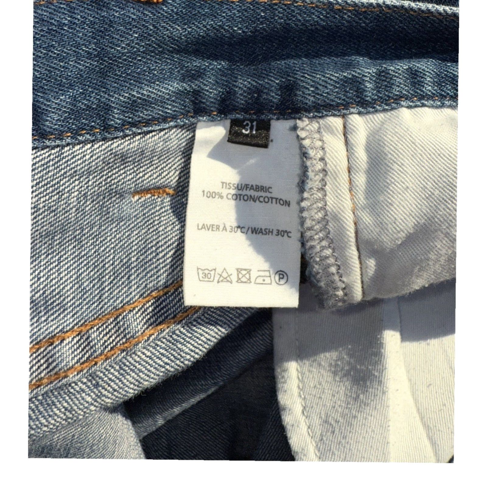 Vintage A.P.C KANYE 2014 Archival Denim Jeans Size 31 Regular Men Blue 31 Rare Denim Jeans Straight 2014 Archival Men’s Jeans Size US 31 - 8 Thumbnail