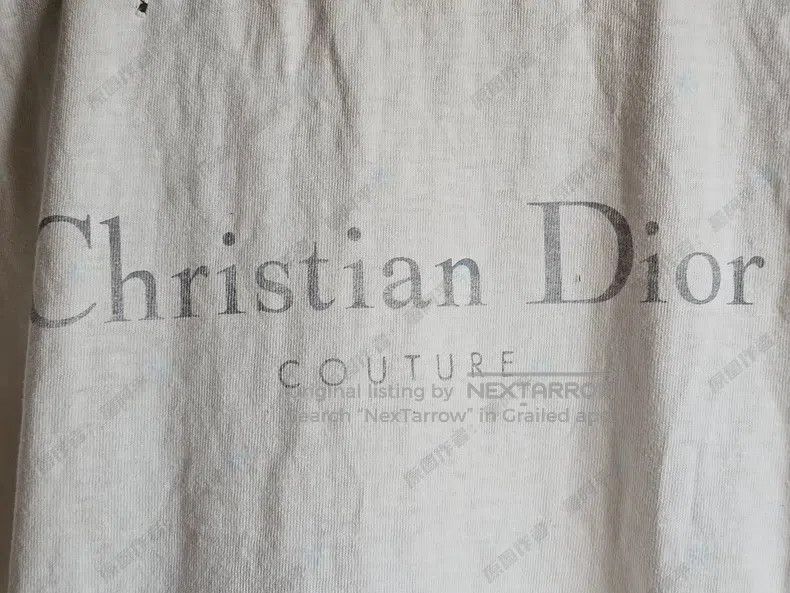 Dior Dior White hole short-sleeved T-shirt Size US L / EU 52-54 / 3 - 5 Thumbnail