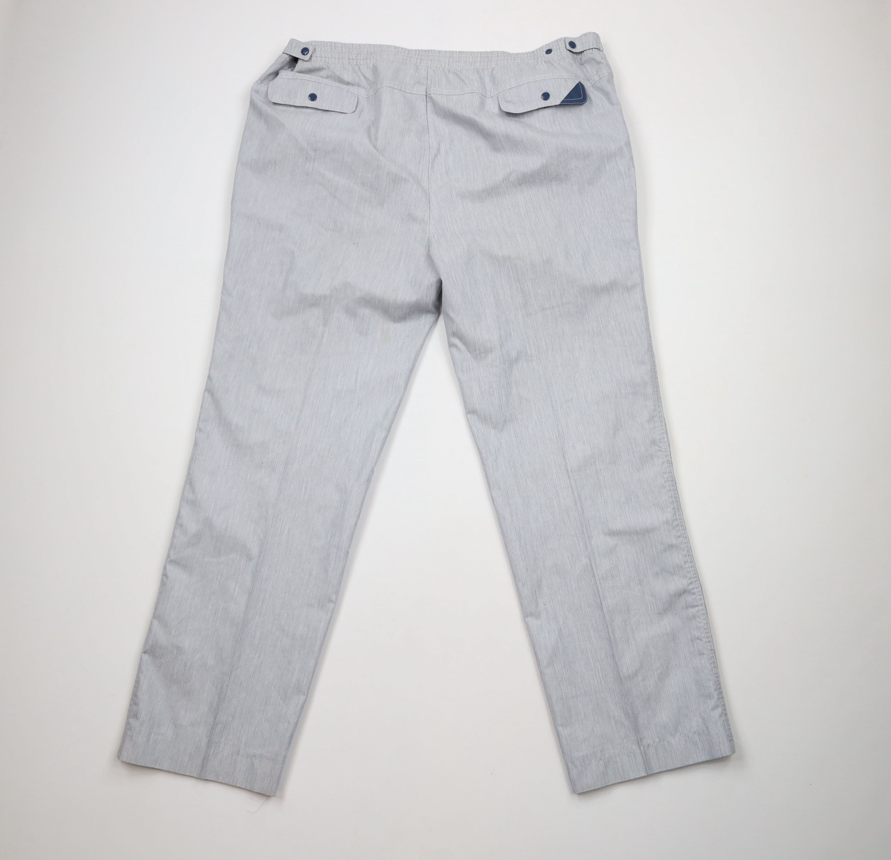 Vintage Vintage 70s Saks Fifth Avenue Wide Leg Tennis Track Pants Size US 38 / EU 54 - 9 Thumbnail