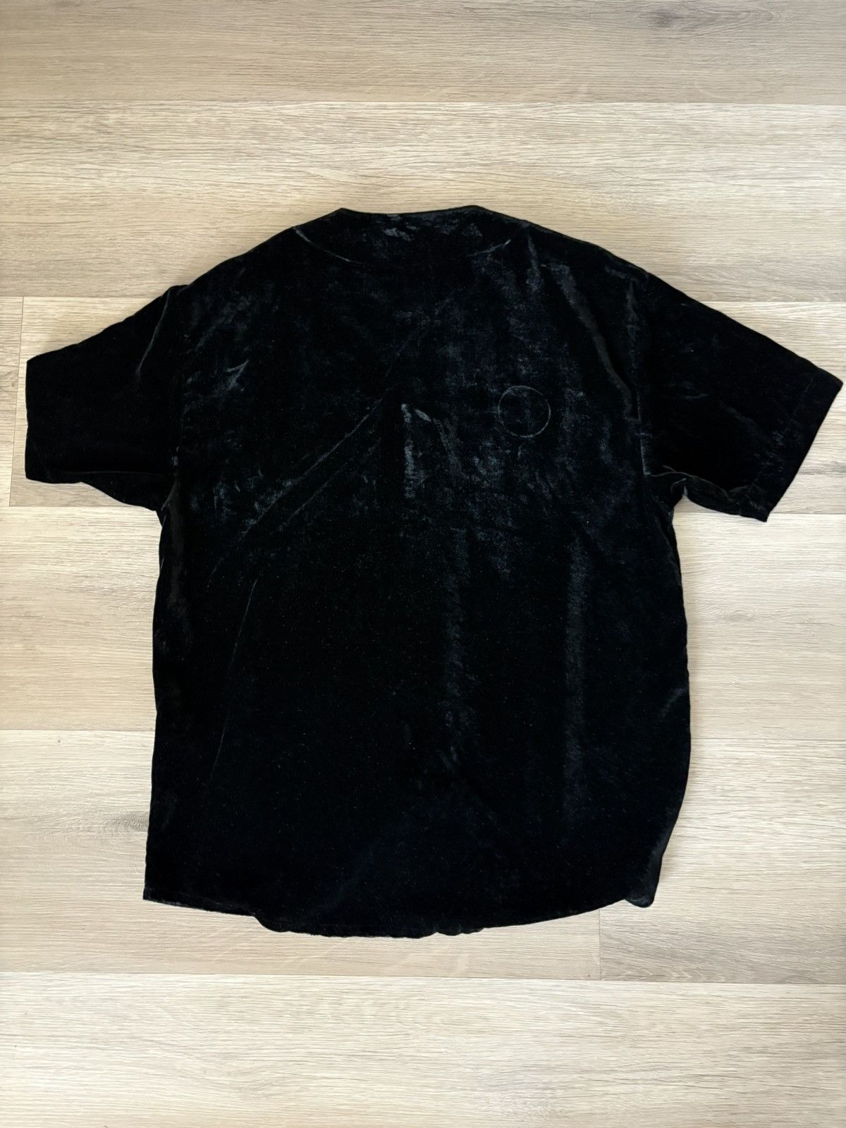 Supreme Supreme Velvet Baseball Jersey SS25 Black Size US S / EU 44-46 / 1 - 3 Thumbnail