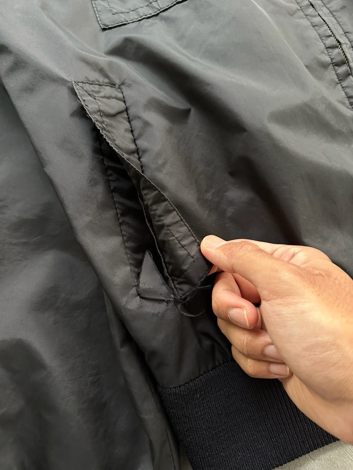 If Six Was Nine Number Nine Light Bomber Flight Jacket Size US L / EU 52-54 / 3 - 11 Thumbnail