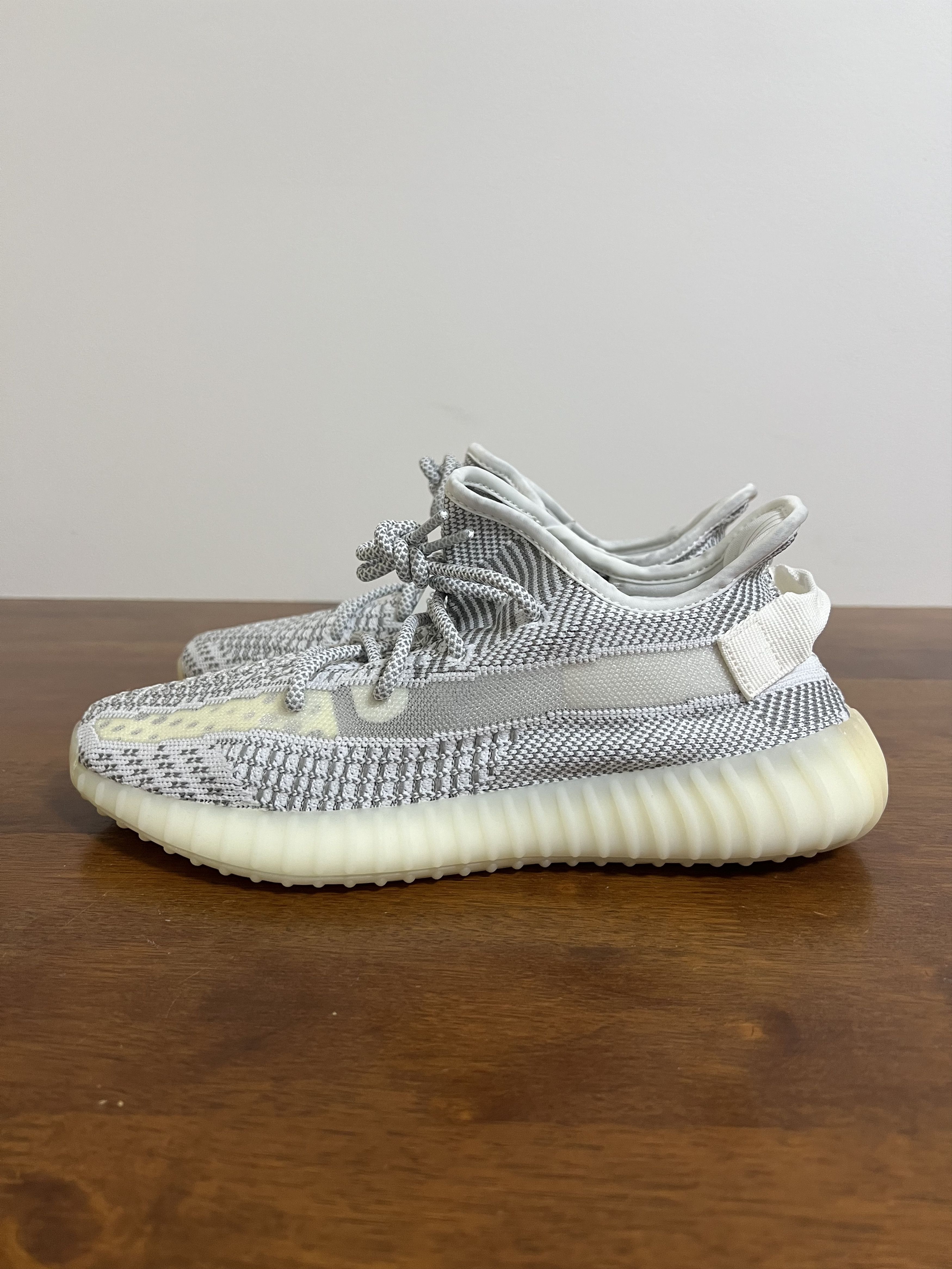 350 Static Non Reflective Grey White Yeezy Boost Jual SEPATU