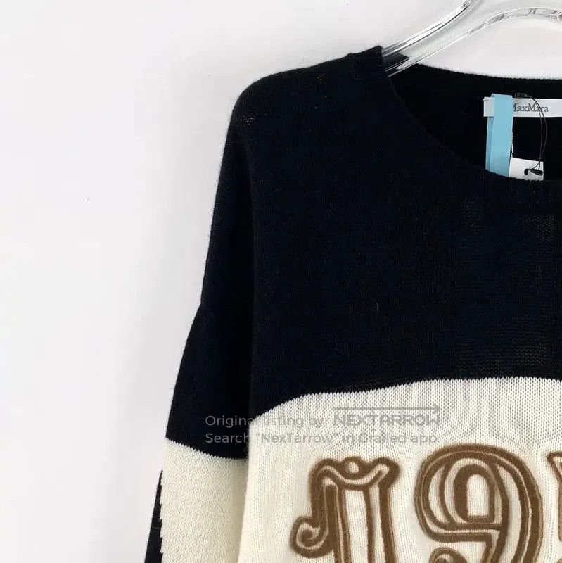Max Mara MaxMara Color Block Sweater for Women . Size M / US 6-8 / IT 42-44 - 3 Thumbnail