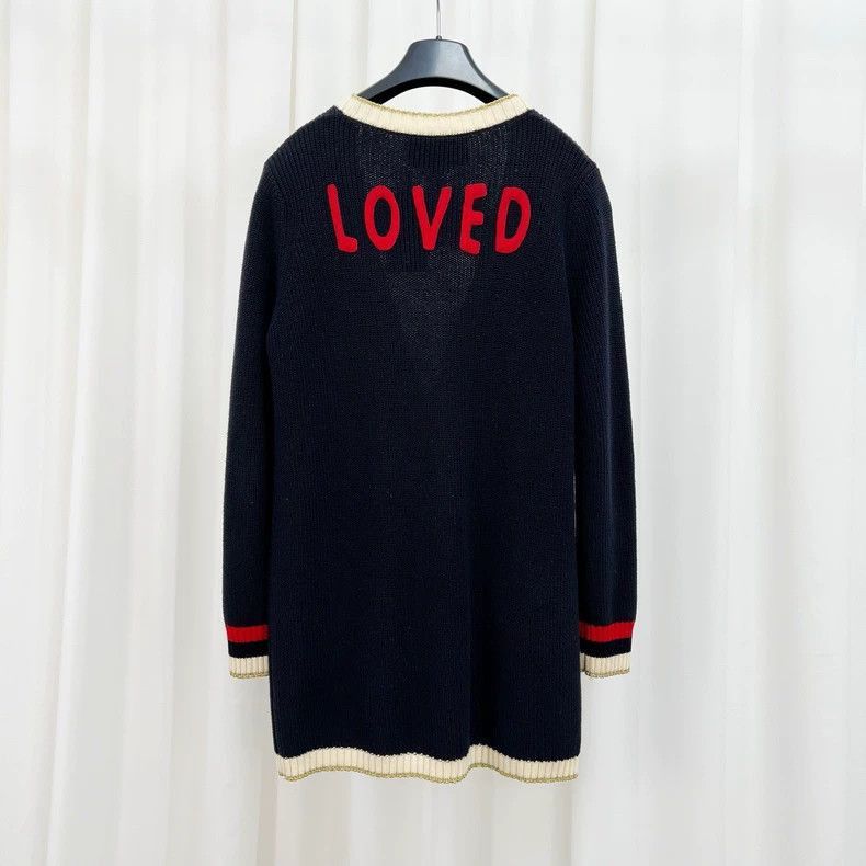 Gucci Gucci Embroidered Knit Cardigan with Pearl Buttons-2506 Size XS / US 0-2 / IT 36-38 - 2 Thumbnail