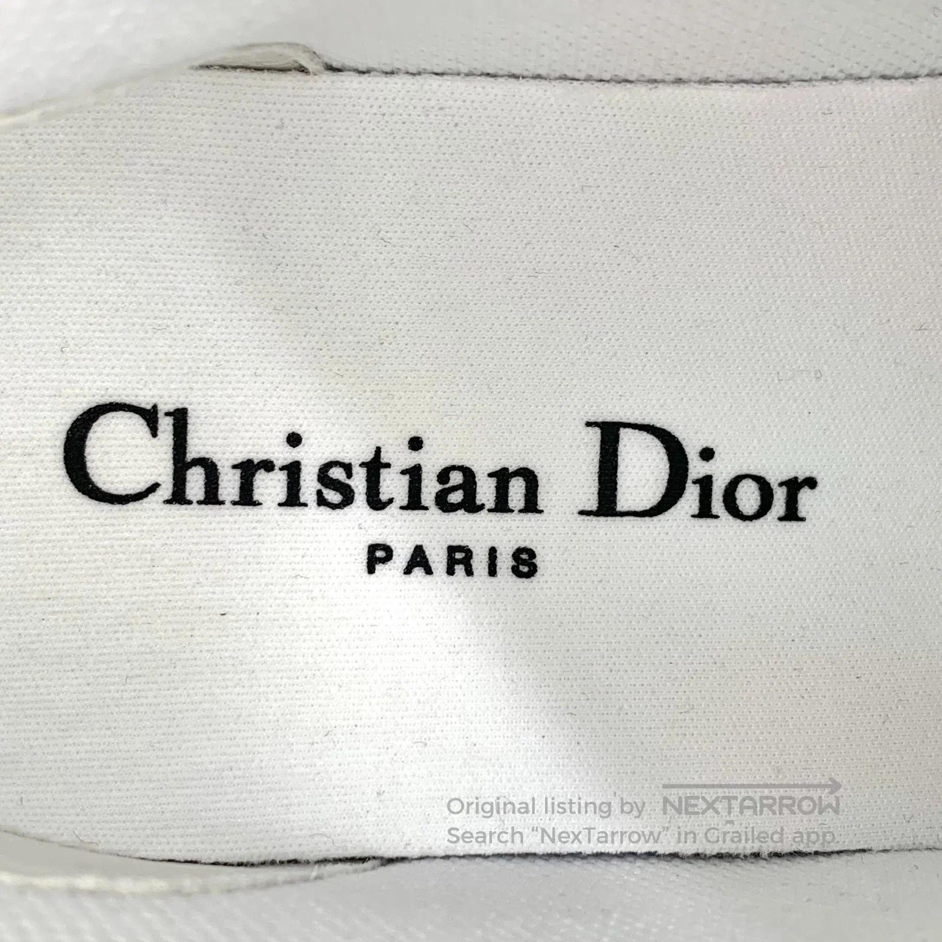Dior Dior White Five Star Laced Casual Flat High Top Sneakers| Size US 4.5 / IT 34.5 - 7 Thumbnail