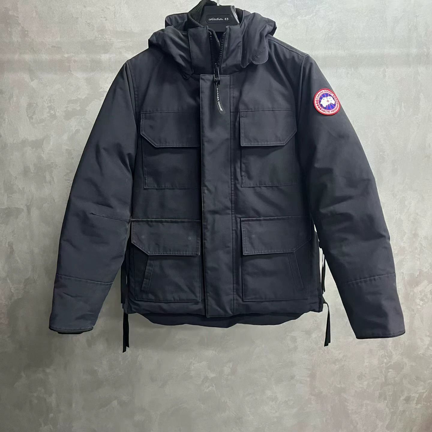 Canada Goose Canada Goose Cargo Blue Hoodie S Men Size US S / EU 44-46 / 1 - 1 Thumbnail
