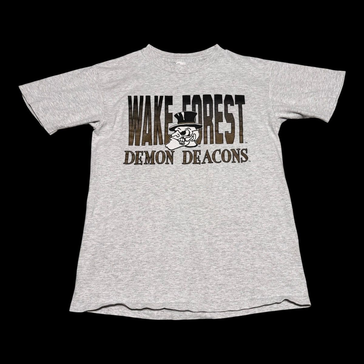 Vintage Cotton Exchange Wake Forest Demon Deacons Gray Shirt Men's M Size US M / EU 48-50 / 2 - 1 Thumbnail