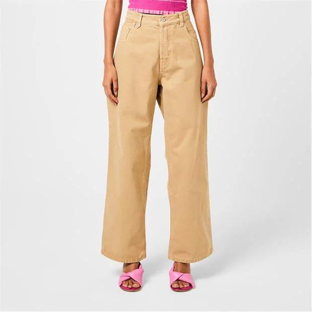 Jacquemus o1g2r1mq1024 Jeans in Beige Size 30" / US 8 / IT 44 - 3 Thumbnail