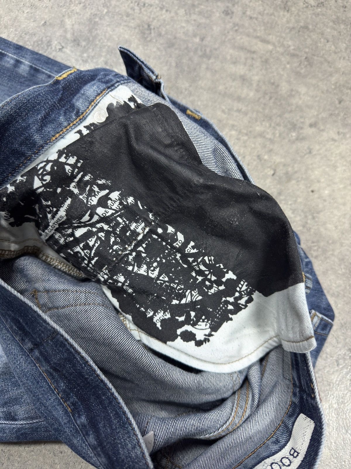 Acne Studios ᶠᵃⁿᶜʸᵍᵘʸ Vintage Baggy Washed Denim Jeans Wide leg Y2K Size US 32 / EU 48 - 6 Thumbnail