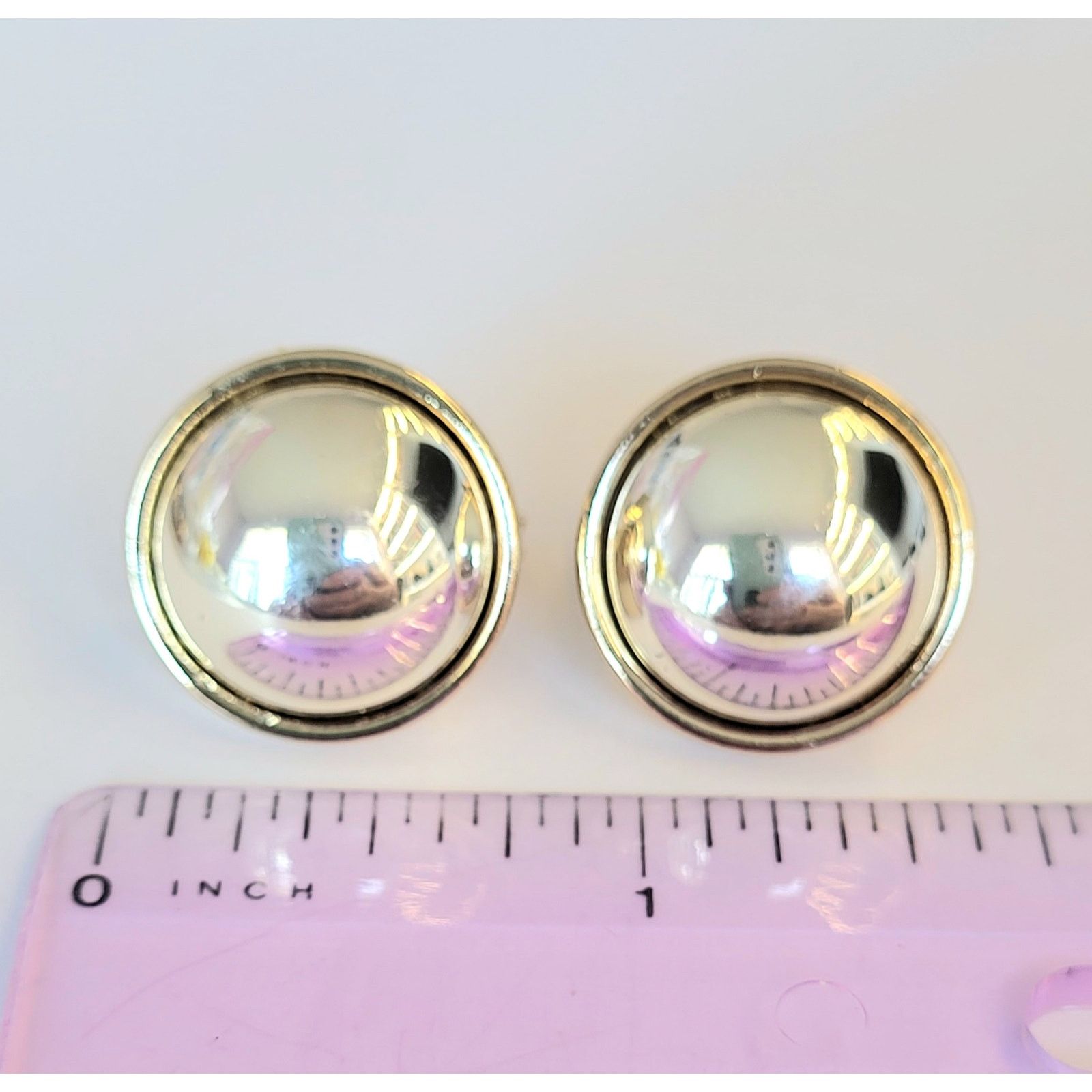 Ralph Lauren RLL Ralph Lauren Signed 2-Tone Earrings Silver Gold Clip TJG Size ONE SIZE - 6 Thumbnail
