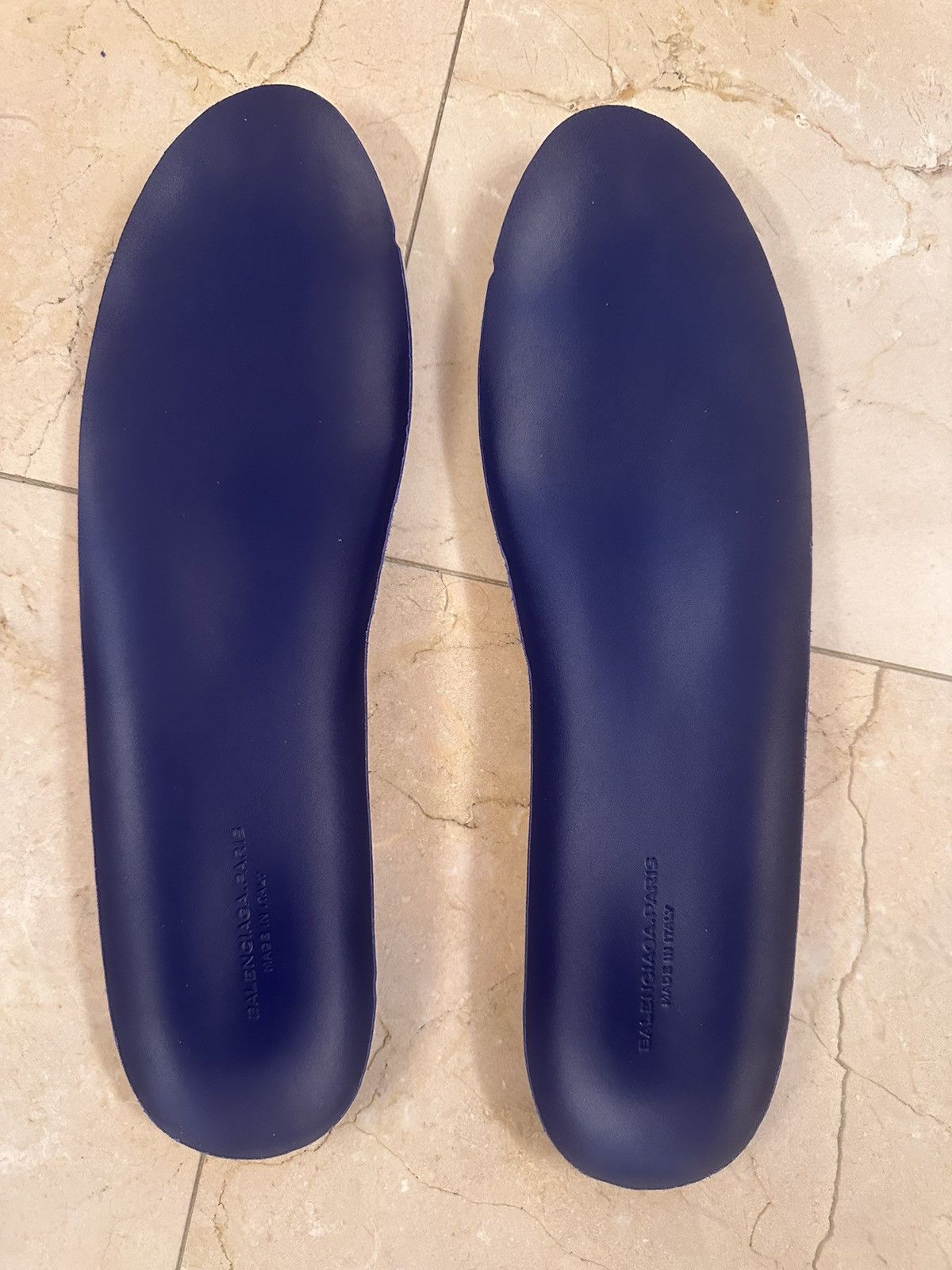 Balenciaga Balenciaga Men's Blue Violet Pleated High Top 45 US12 Size US 12 / EU 45 - 14 Thumbnail