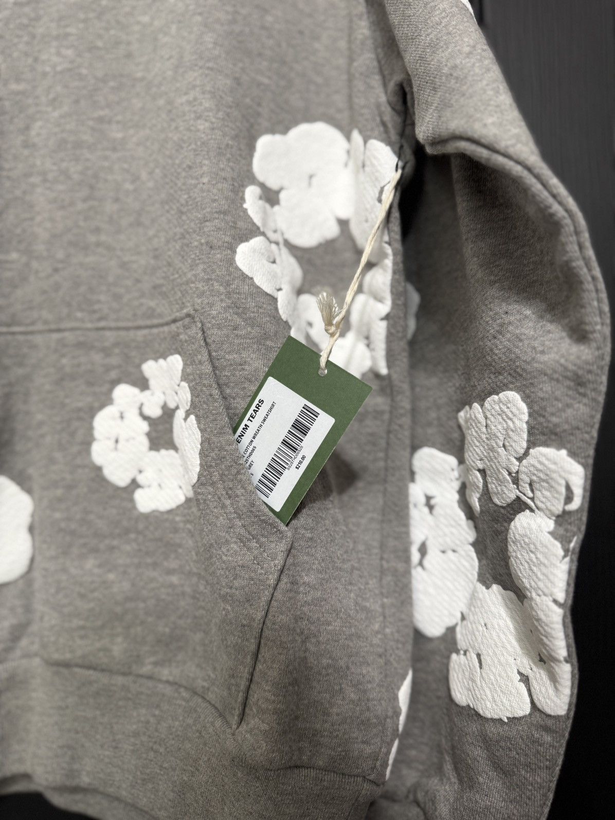 DENIM TEARS Denim Tears Hoodie Gray Size S Size US S / EU 44-46 / 1 - 4 Thumbnail