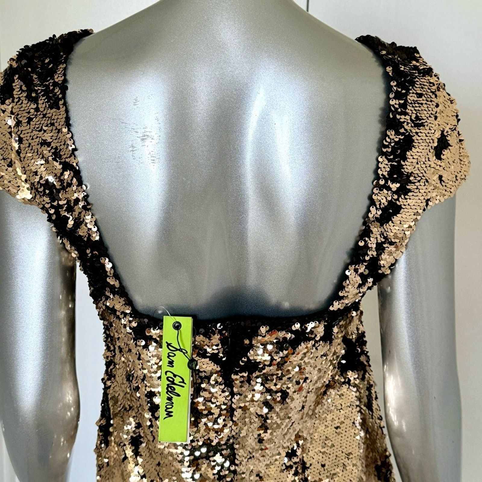 Sam Edelman NWT! SAM EDELMAN Sequined Dress, Size 4 Size S / US 4 / IT 40 - 6 Thumbnail