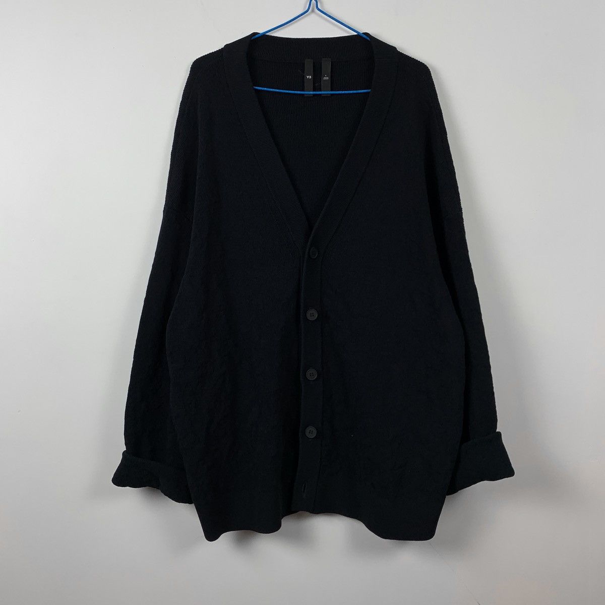 Adidas FW22 Y-3 Knit Cardigan Size US L / EU 52-54 / 3 - 2 Thumbnail