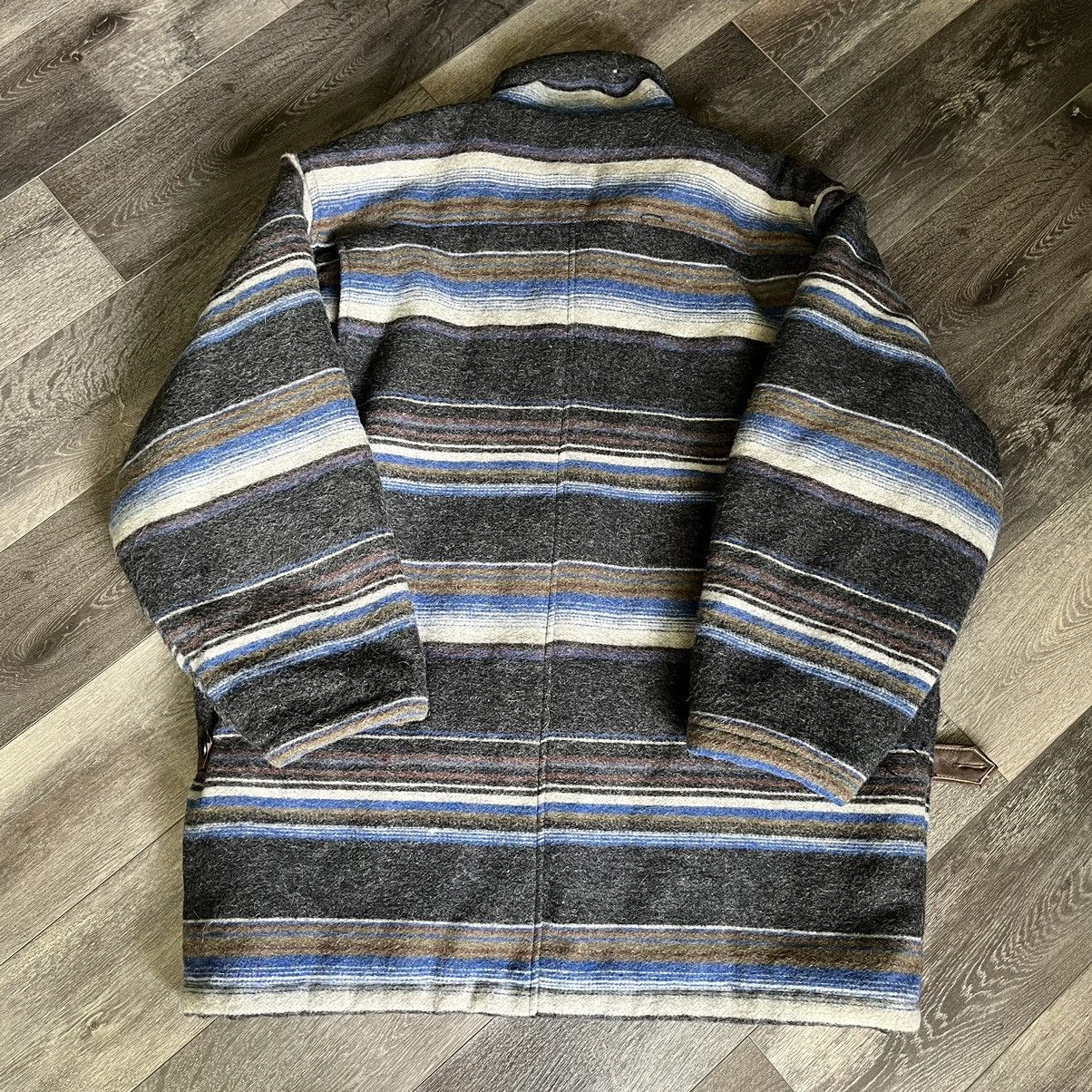 Tommy Hilfiger Vintage 1990s Tommy Hilfiger Stripe Wool Heavy Jacket Lined Size US XXL / EU 58 / 5 - 2 Thumbnail