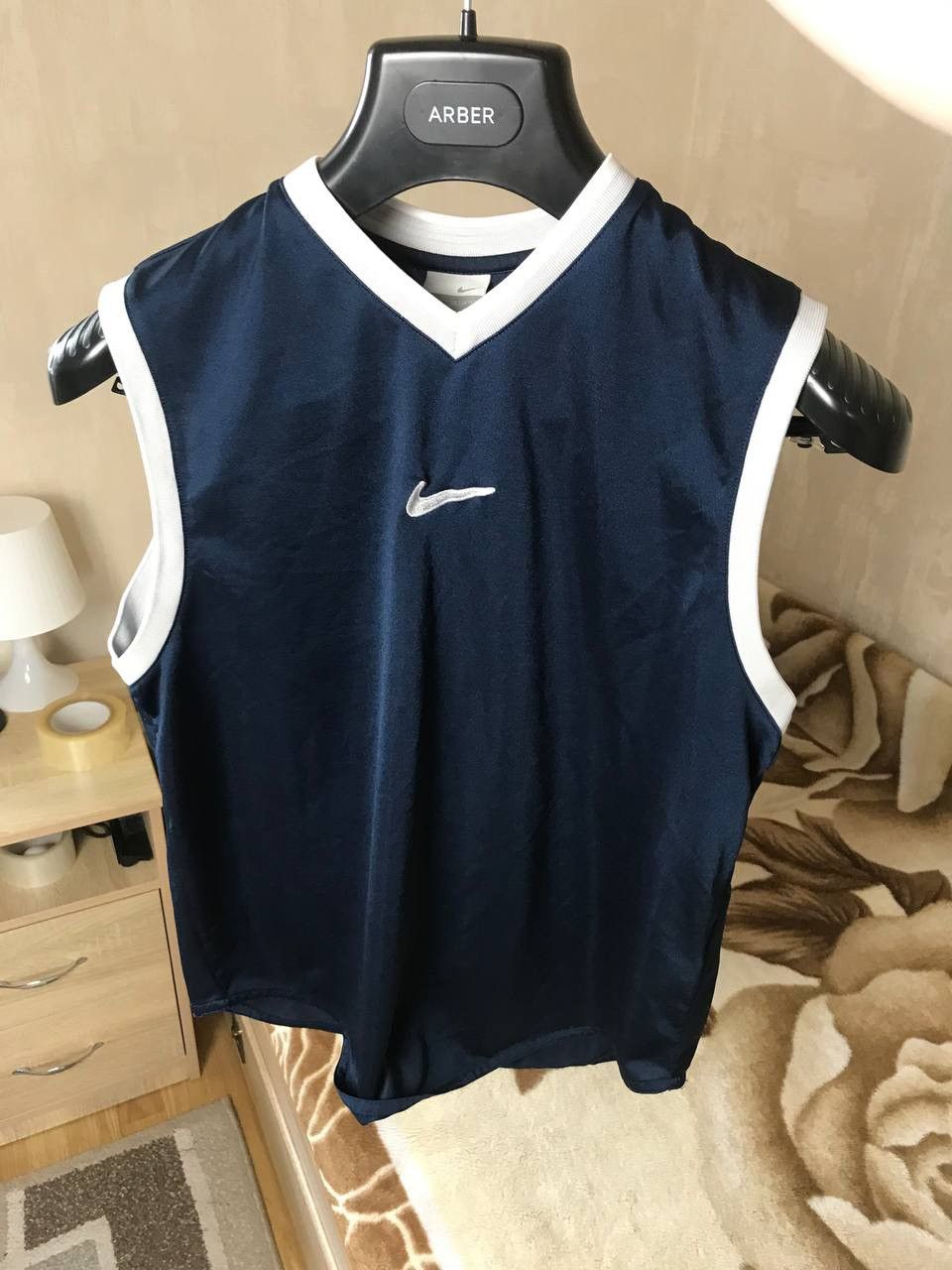 Vintage 🔥 90s Nike Tank T Shirt Vintage Sportswear Jersey Sleeveless Size US S / EU 44-46 / 1 - 5 Thumbnail
