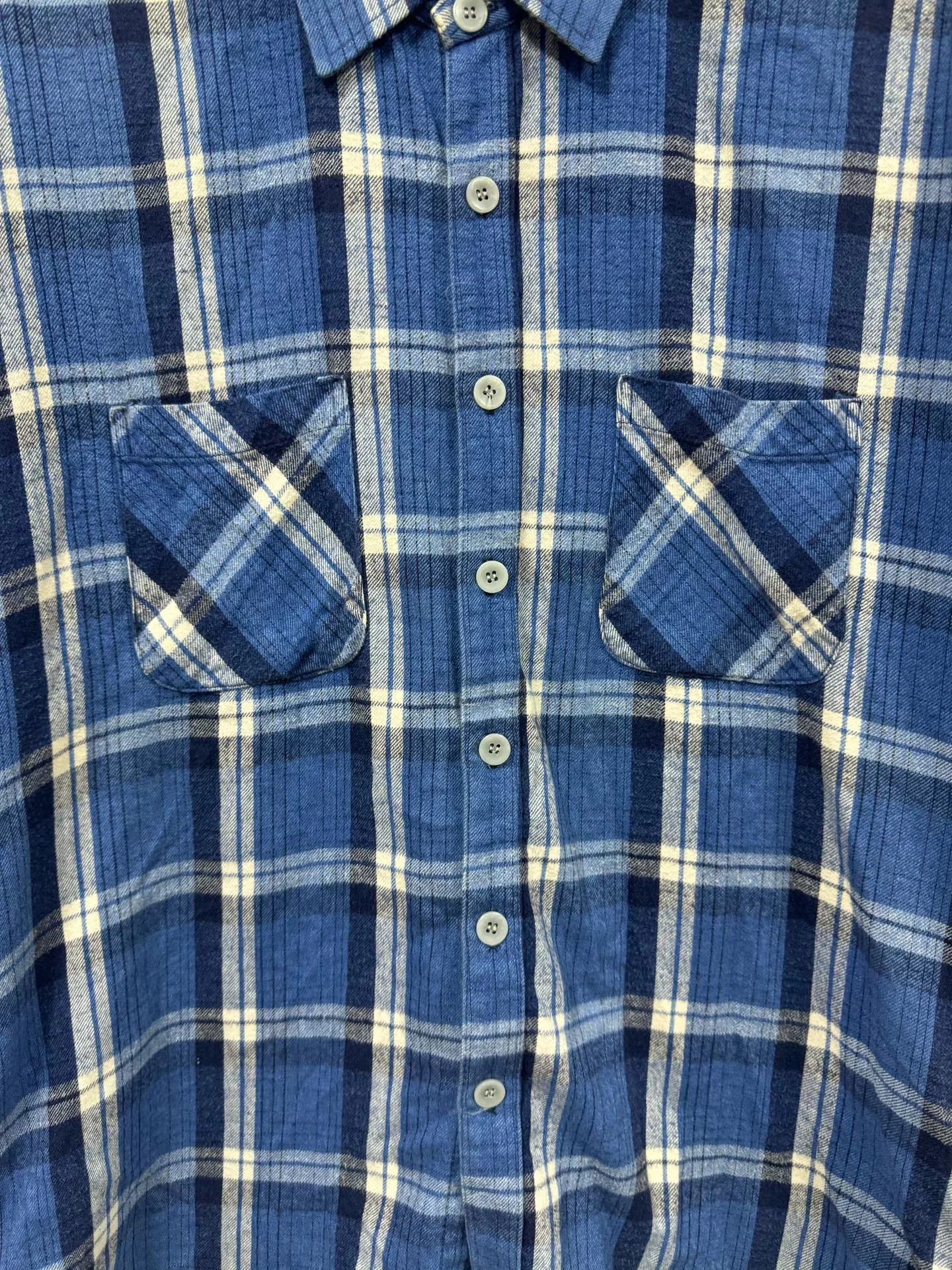 Fear of God Fear of God S4 Mainline Black Blue Plaid Shirt Vest Size US M / EU 48-50 / 2 - 5 Thumbnail
