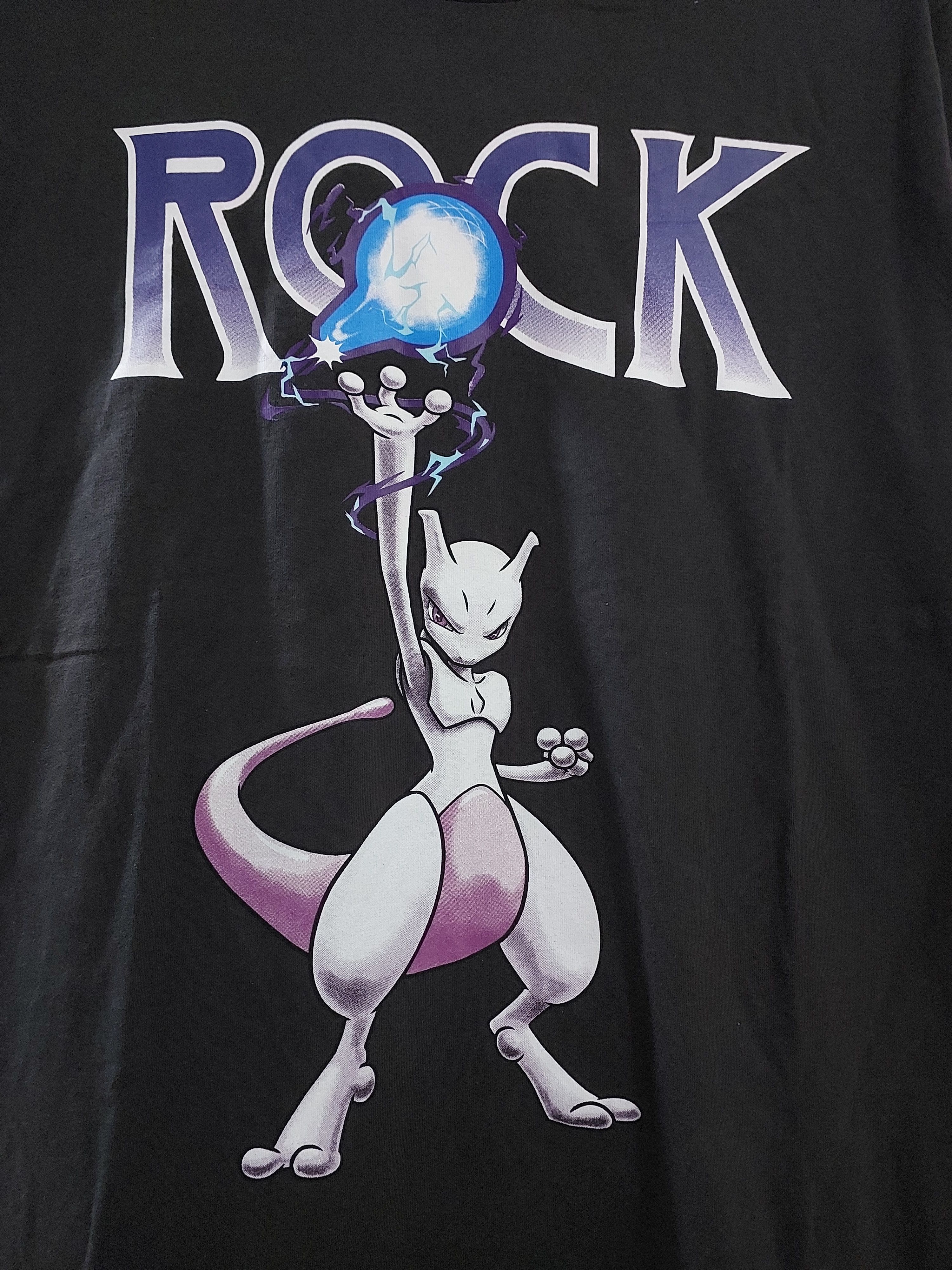 Anime POKEMON MEWTWO X ROCK IN JAPAN FEST 2019 ANIME T SHIRT Size US M / EU 48-50 / 2 - 7 Thumbnail
