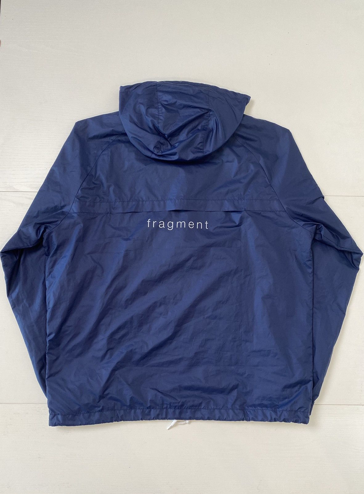 Nike DESCRIPTION Nike x Fragment windbreaker, size XL, blue used Size US XL / EU 56 / 4 - 16 Thumbnail
