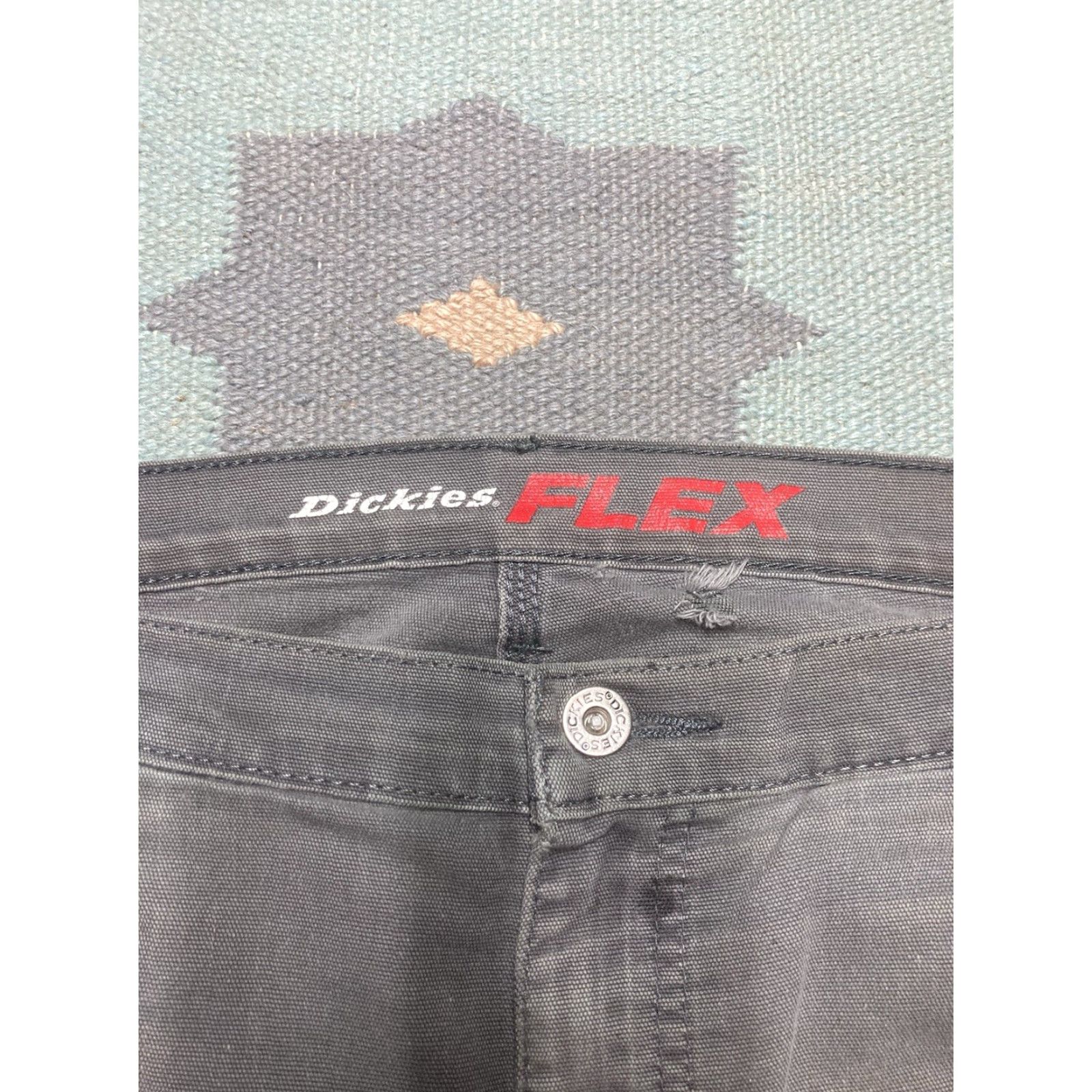 Dickies **Dickies Gray Worn Stained 36x33 Carpenter Pants** User: Dickies Gray Worn Stained 36x33 Carpenter Pants Size US 36 / EU 52 - 6 Thumbnail