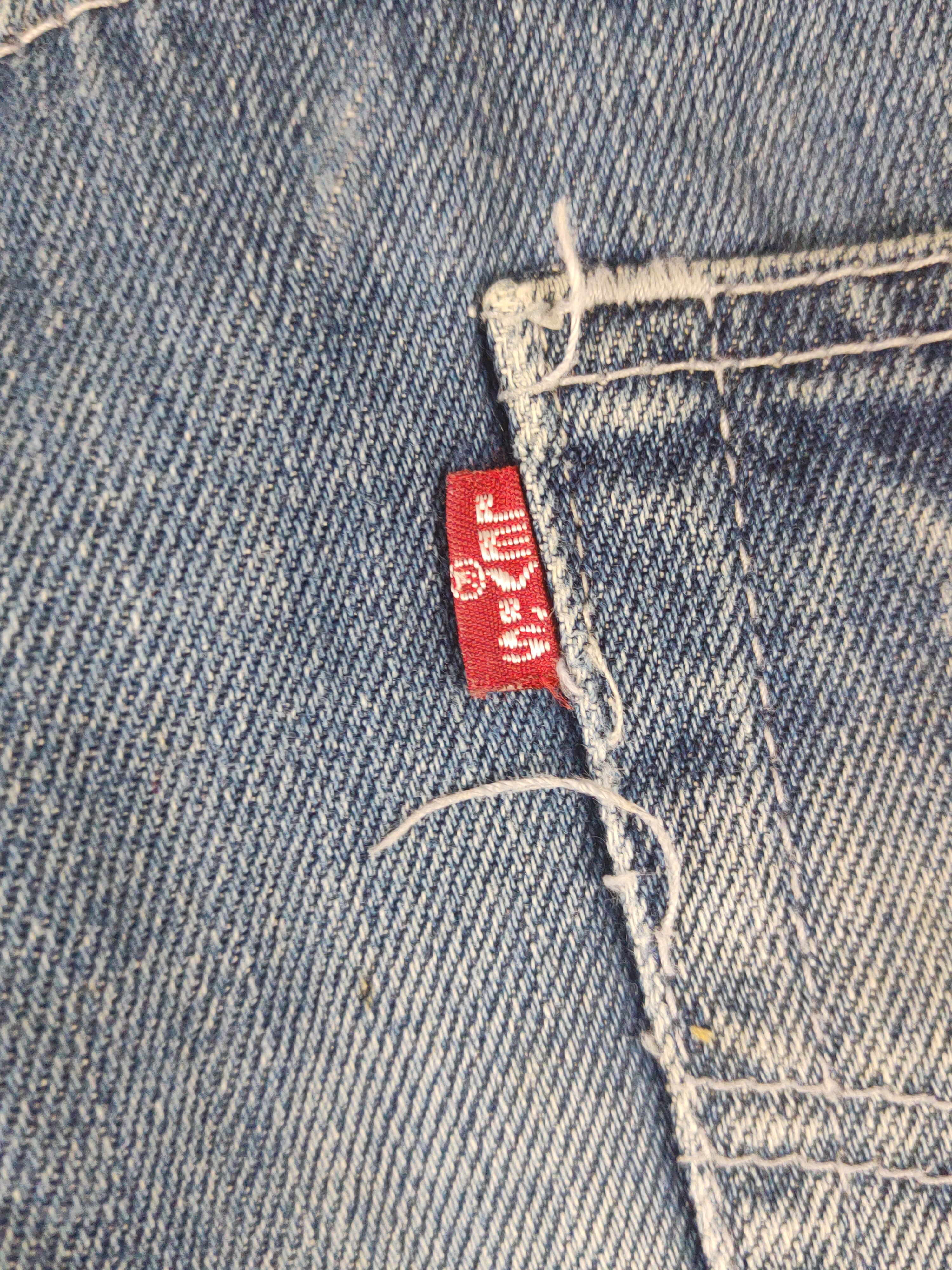 Levi's DL Levi's Blue Distressed Ripped Jeans #1638 Size US 36 / EU 52 - 10 Thumbnail