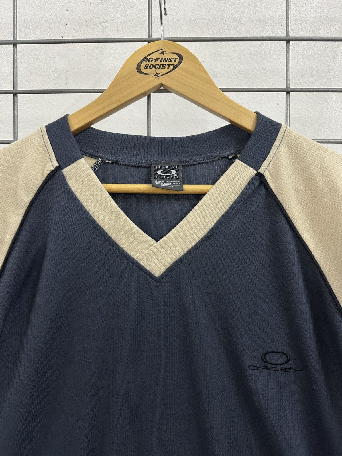 Oakley Rare And Beautiful Vintage 90’s Oakley Software Jersey Knit Size US XL / EU 56 / 4 - 4 Thumbnail