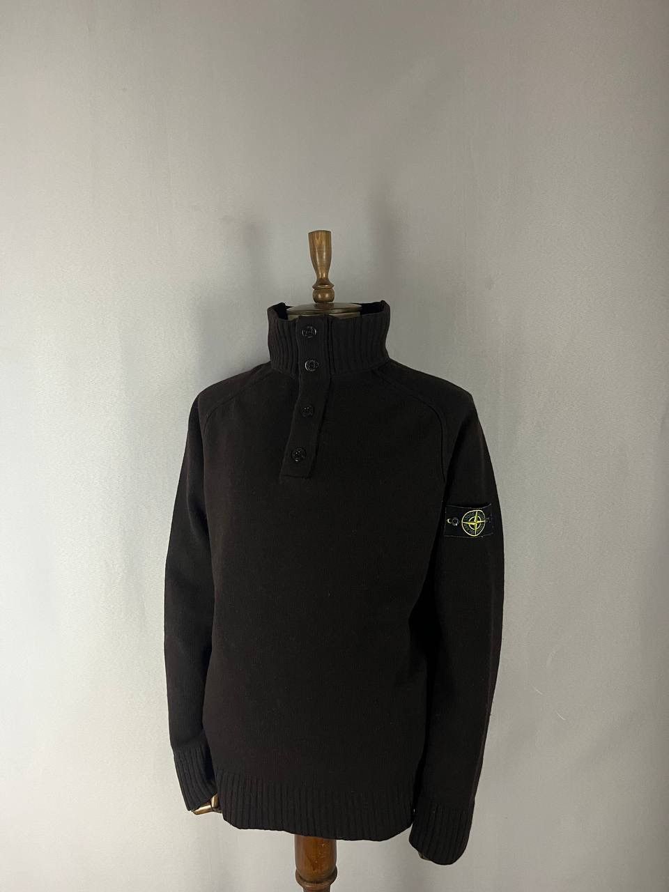 Stone Island Stone Island Sweater Dark Brown Size US XL / EU 56 / 4 - 1 Thumbnail