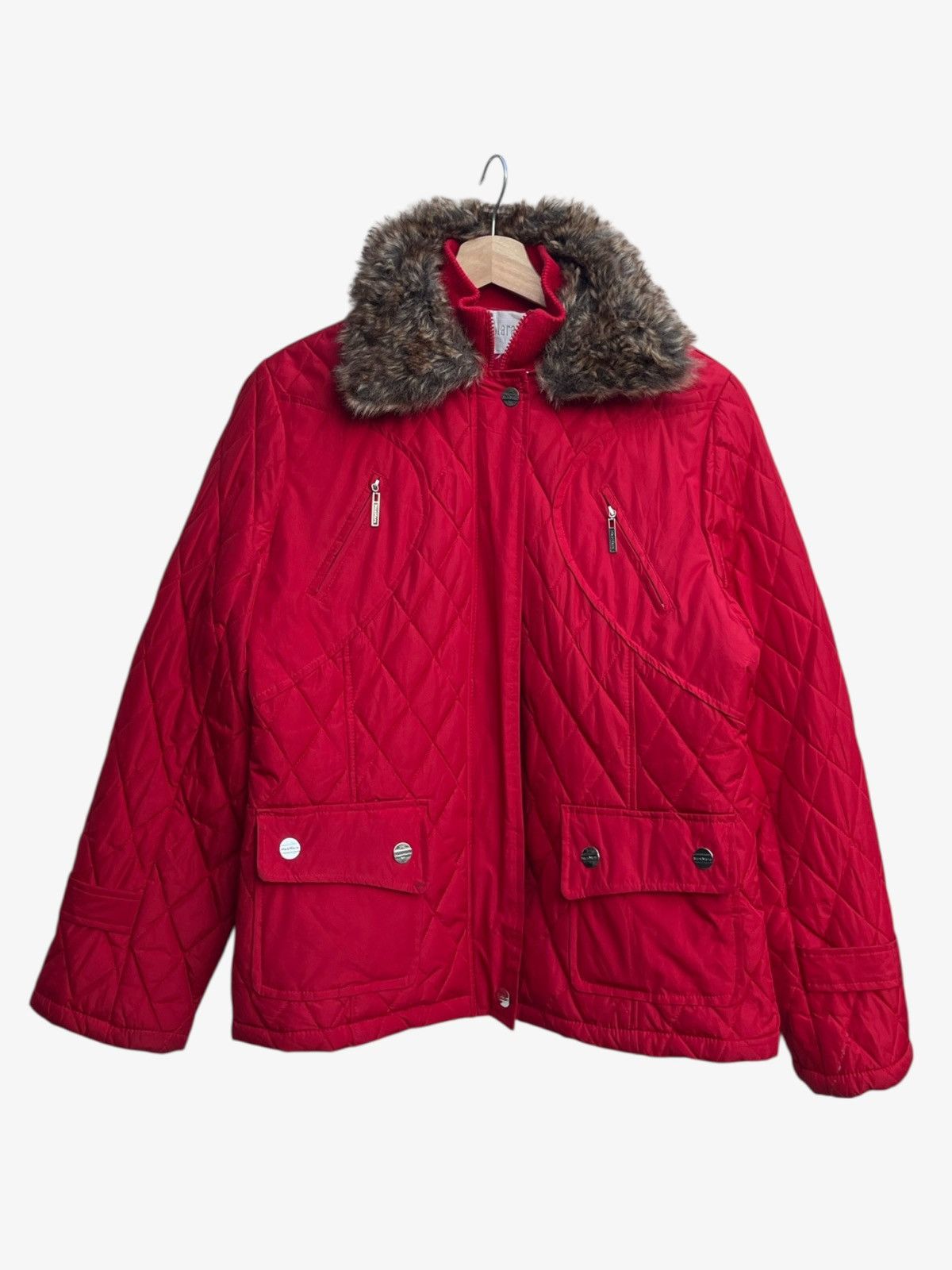 Max Mara Vintage Max Mara Quilted Jacket Made in Italy Size S / US 4 / IT 40 - 1 Thumbnail