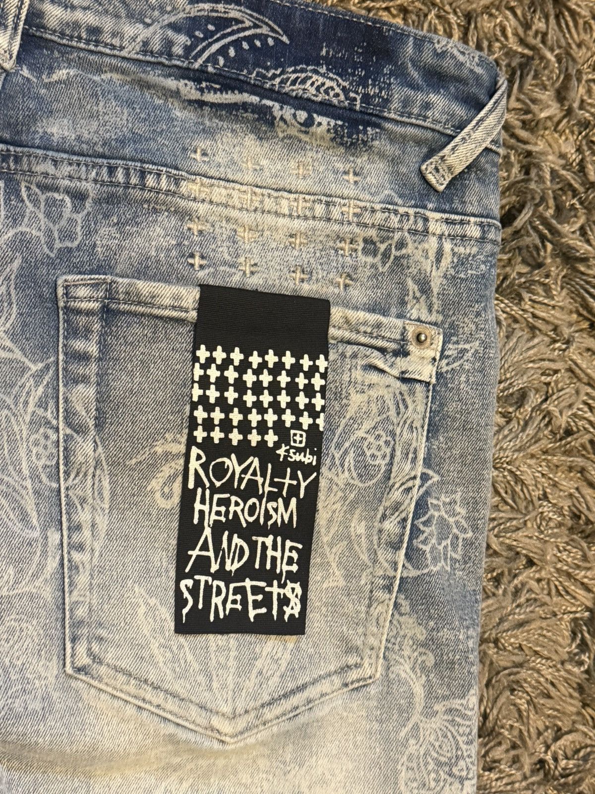 Ksubi Van Winkle Eternity Punk Denim Size US 34 / EU 50 - 6 Thumbnail